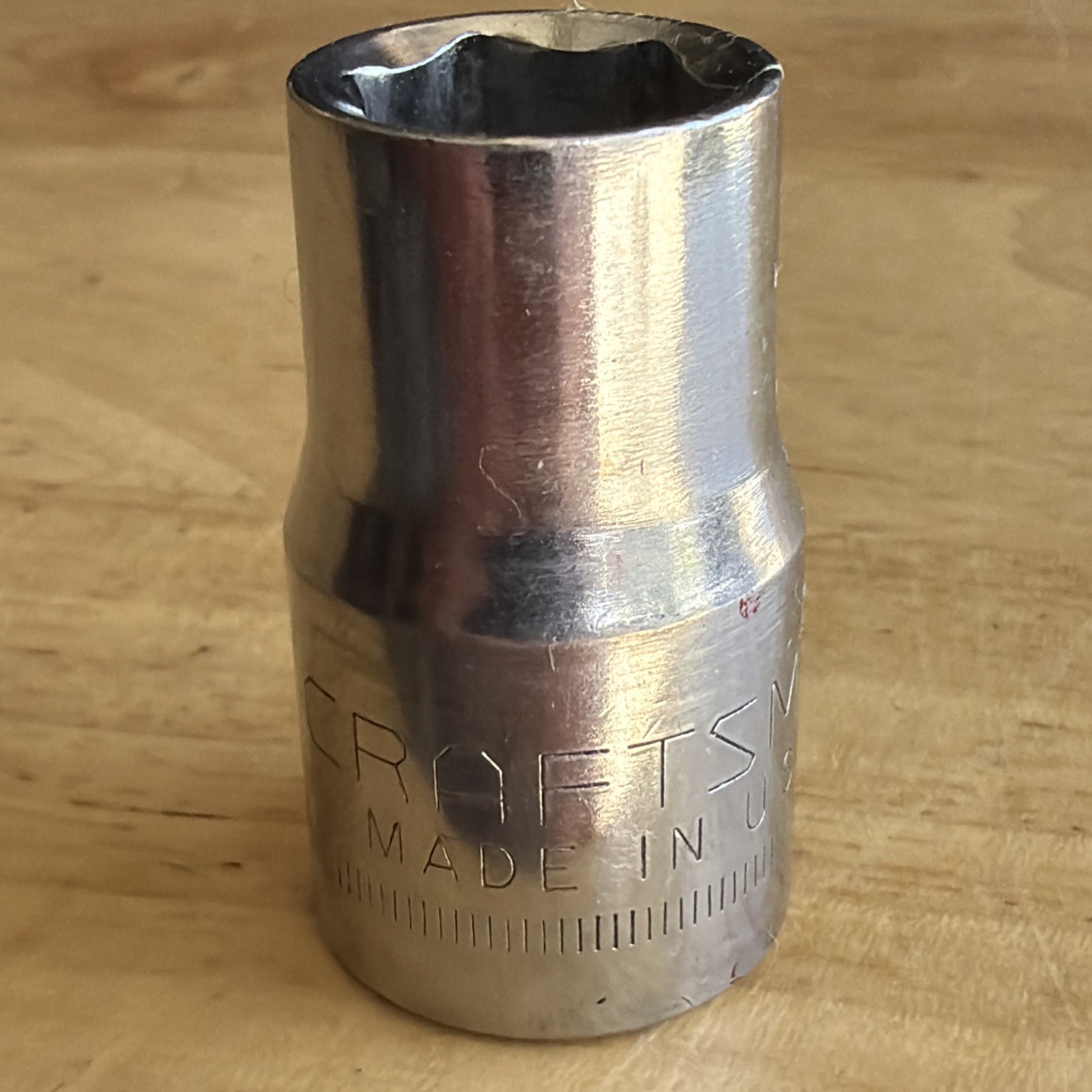Craftsman Tools 13mm Shallow Socket 1/2″ Drive 6 Point G Series 44255 USA