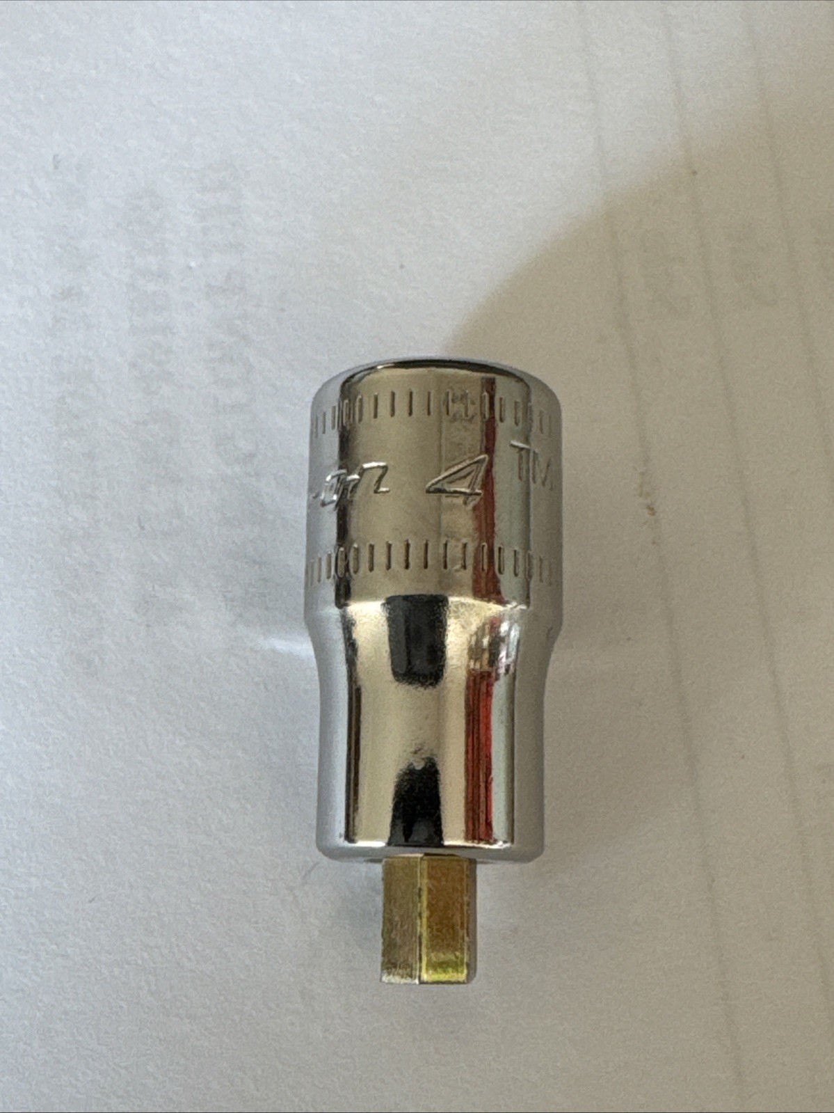 Snap On 1/4 Drive 4mm Stubby Hex Socket NEW
