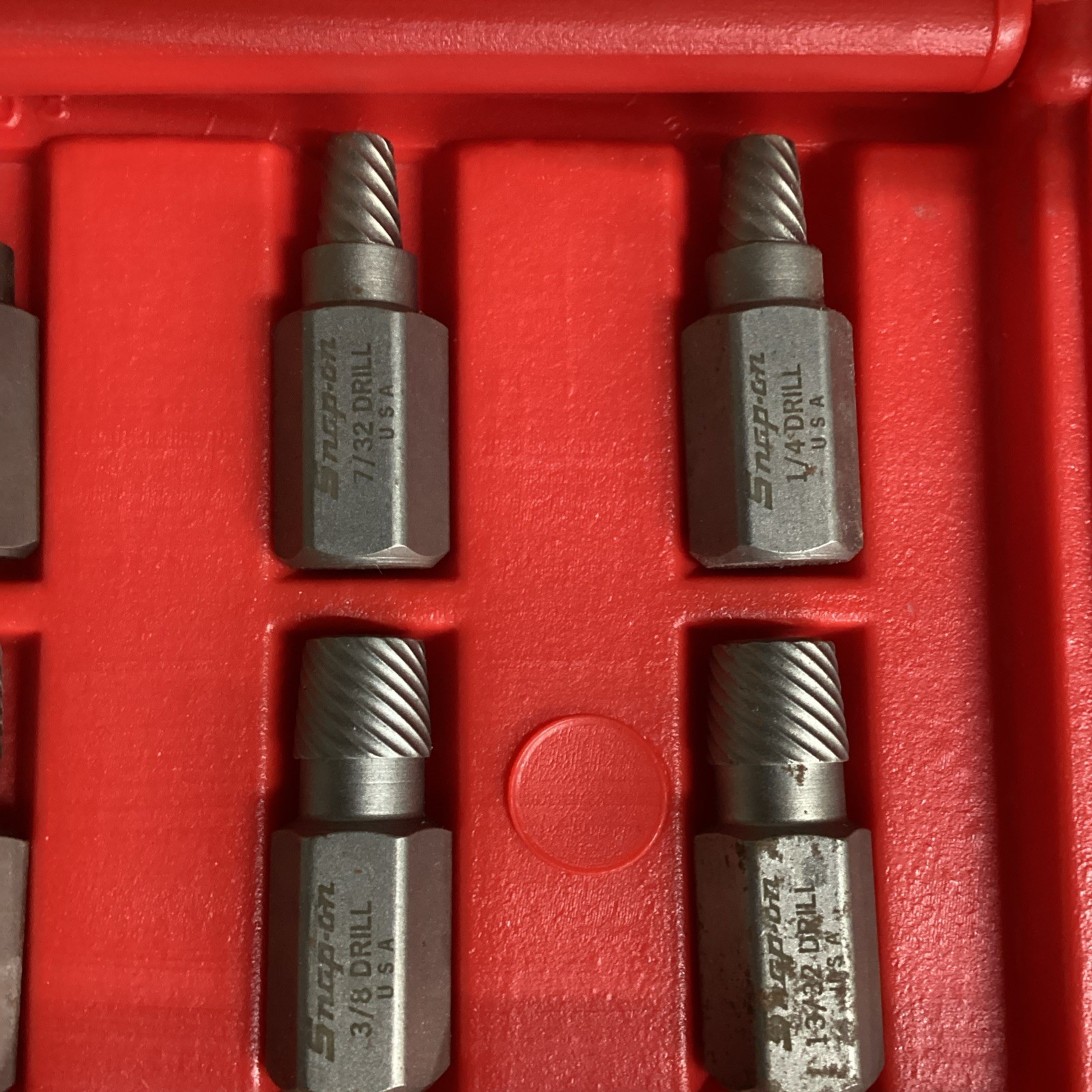 Snap On REX10A 1/8″ – 13/32″ Screw Stud Extractor Hex Head Multispline Kit Set