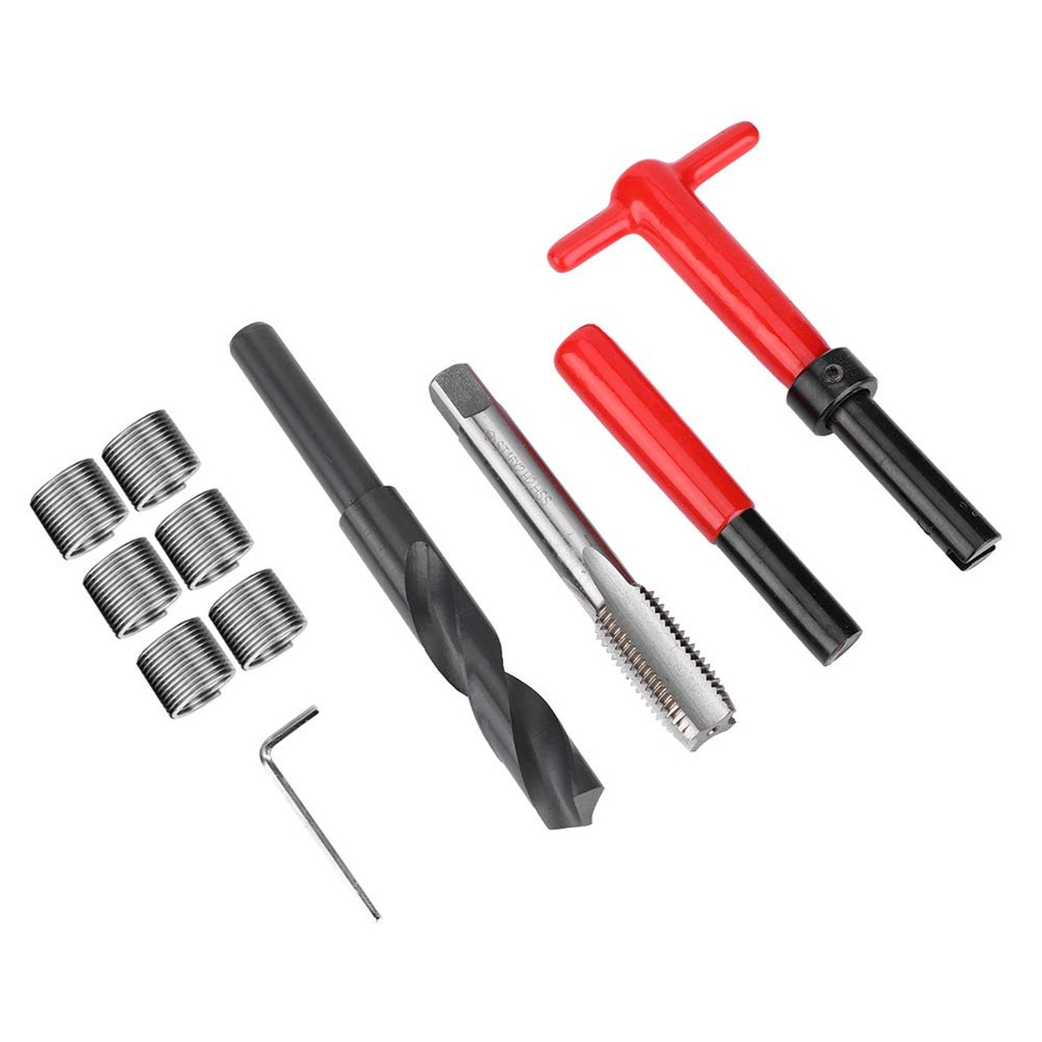 ViaGasaFamido M16x2 Thread Repair Kit Stainless Steel 11 Pieces with Twisted …
