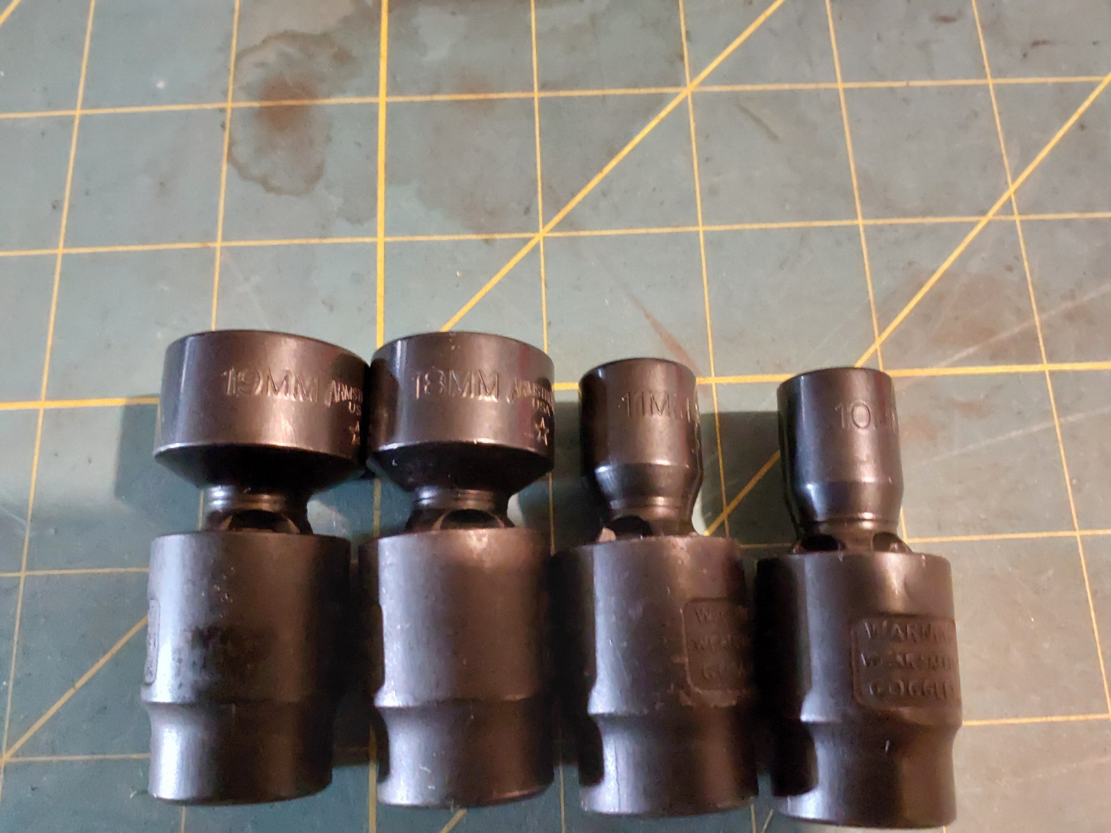 Armstrong Usa 3/8″dr Universal Impact Socket Set 10-19mm