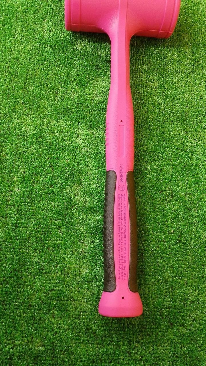 Snap-on HBFE56 32 oz Soft Grip Dead Blow Hammer Pink 15-3/4″ Length