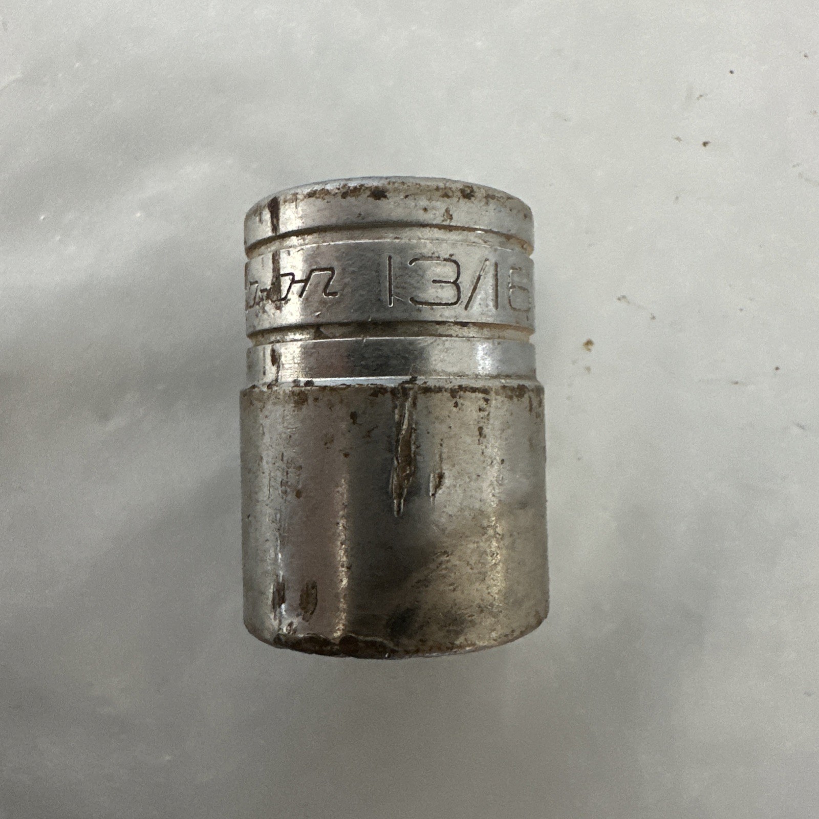 Snap On – 1/2″ Drive SW-261 13/16″ 12Pt SAE Shallow Chrome Socket – SW261