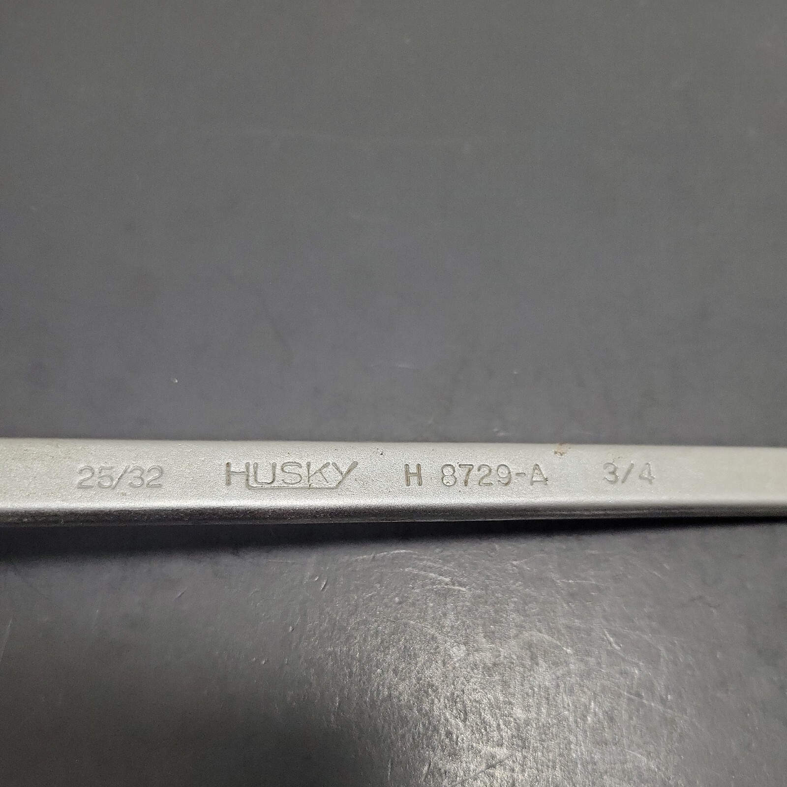 Husky 25/32″ x 3/4″ Offset Box End Wrench SAE H 8729-A USA Ring Spanner