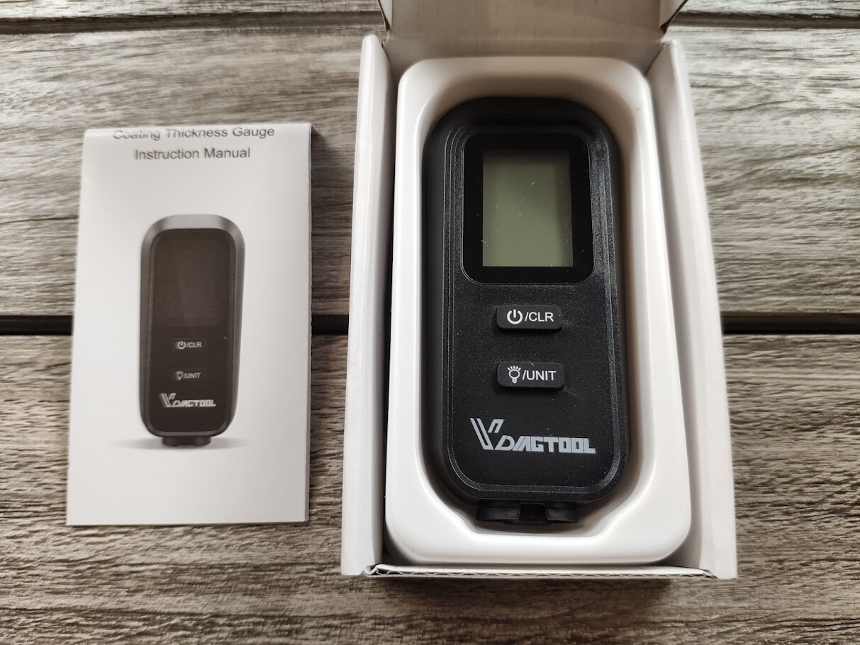Car LCD Digital Paint Coating Thickness Tester Auto Measuring Gauge Meter VC100