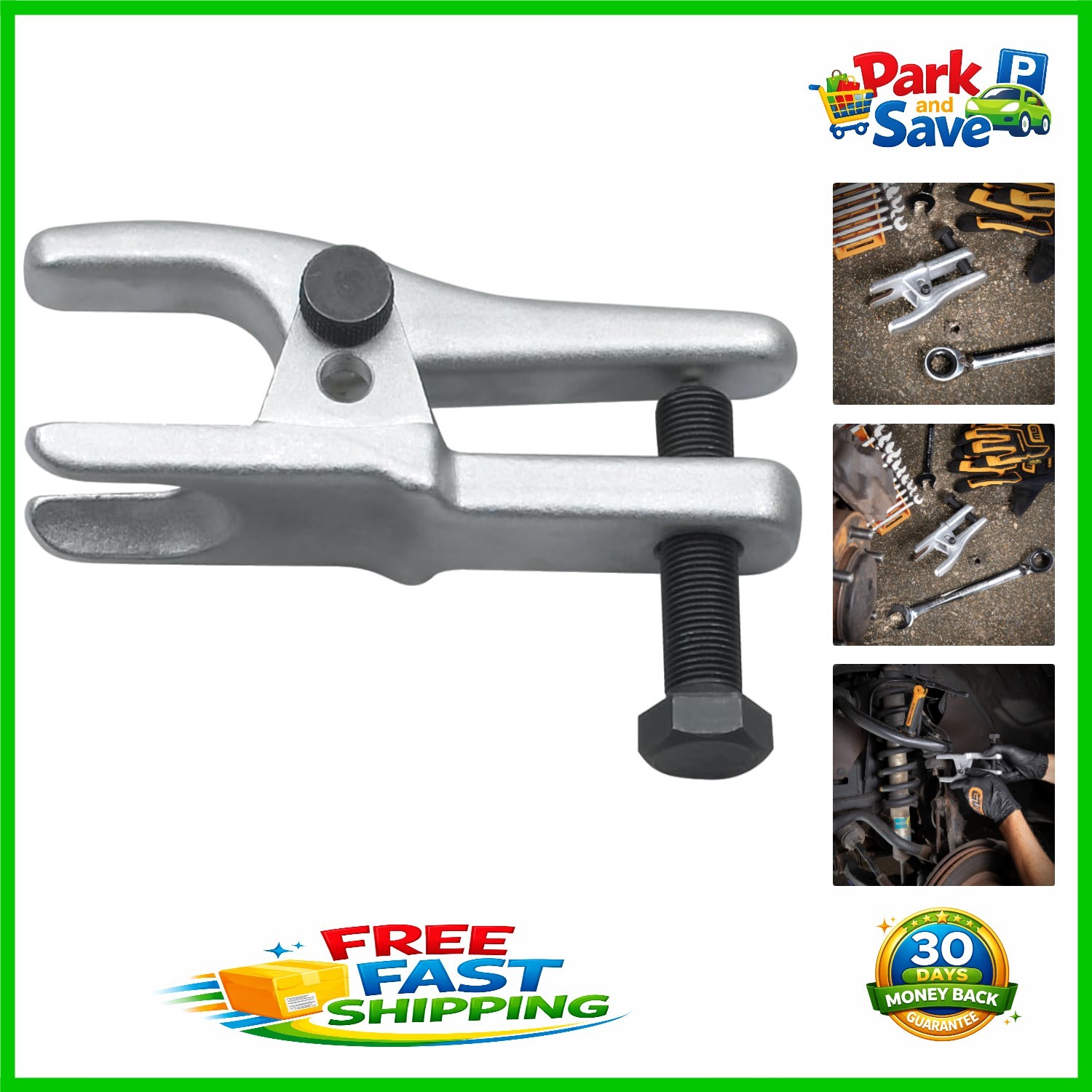 Round Steel Ball Joint Separator Tool for Mechanic Professionals | 0.44″ Thick