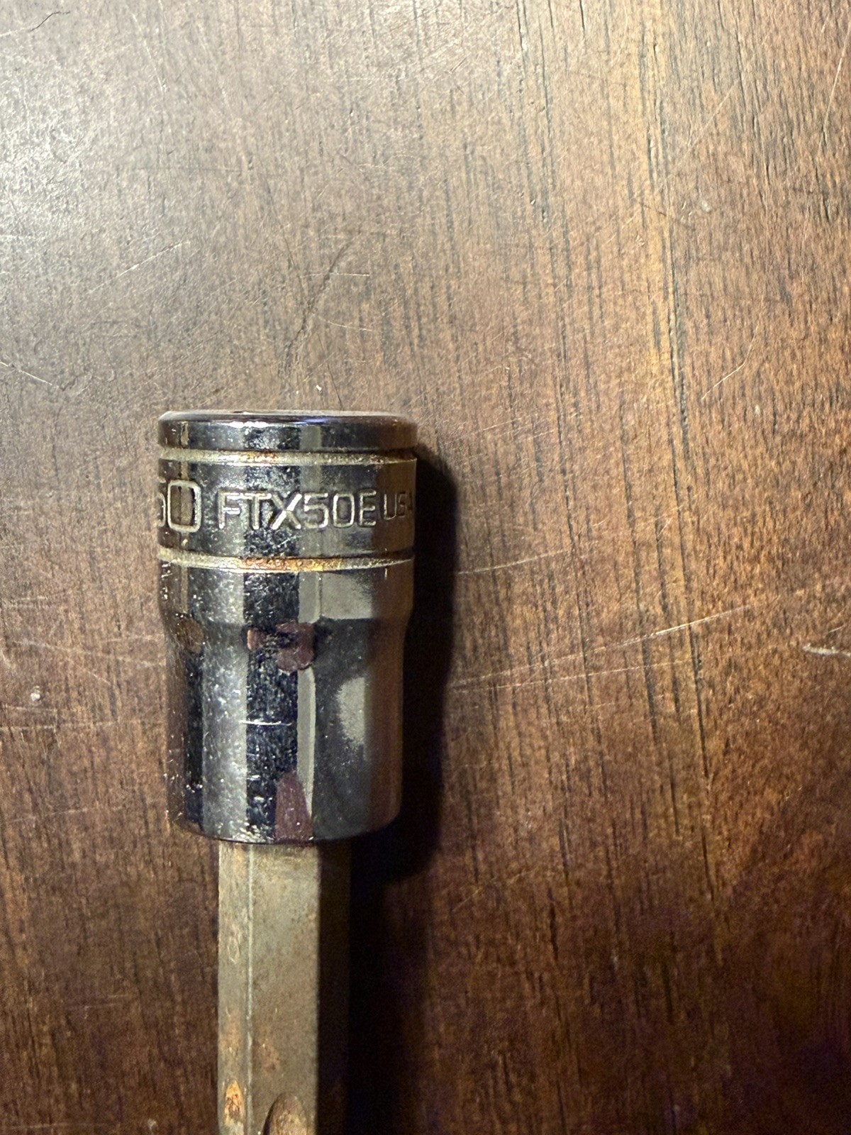 SNAP ON TOOLS T50 — TORX SOCKET DRIVER — 3/8″ Drive — FTX50E