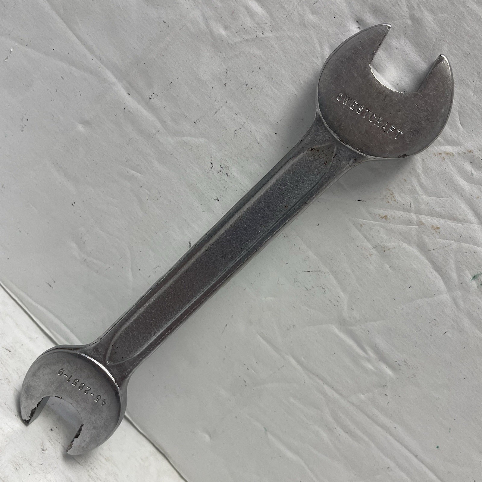 6″ Open End Wrench 14mm x 15mm – Westcraft 45-2851-9 – Used – Good Condition