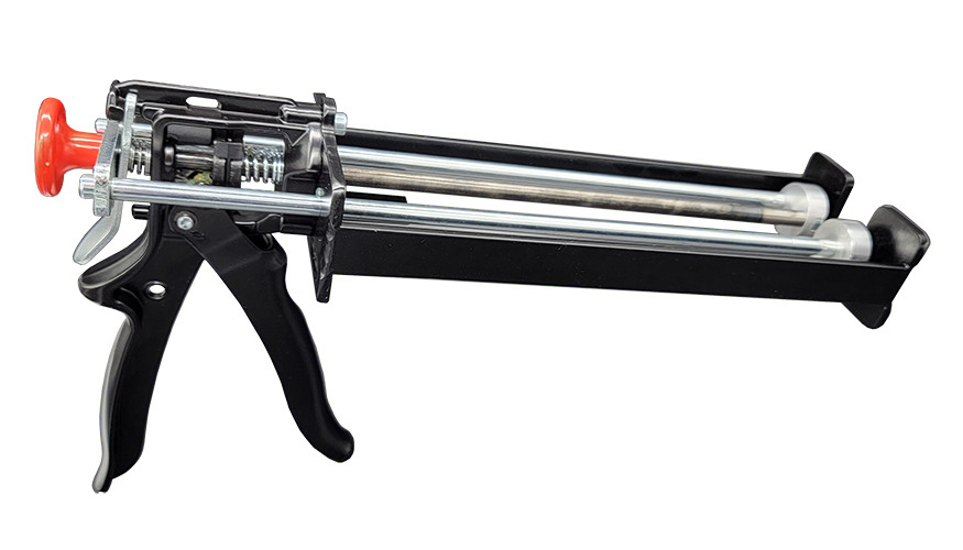IES HEAVY DUTY MANUAL DUAL CARTRIDGE GUN – 200/300ML 1:1 CARTRIDGES