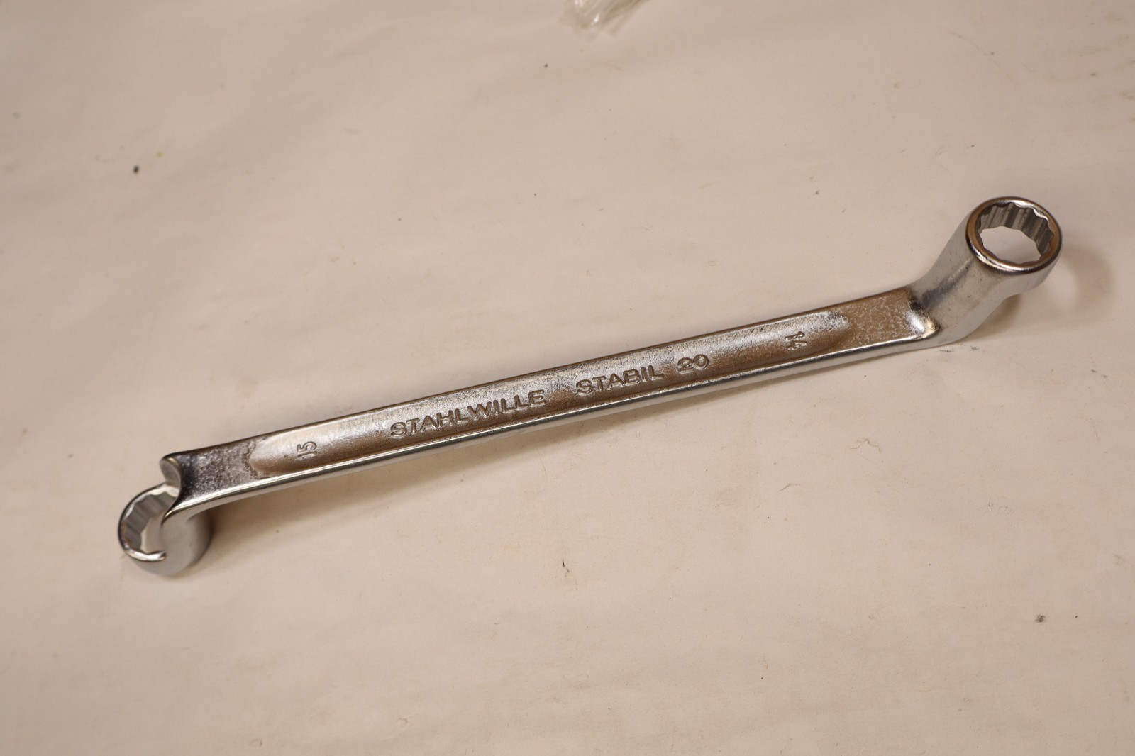 Stahlwille 20 Deep Offset Wrench Spanner Box End 14mm X 15mm unused