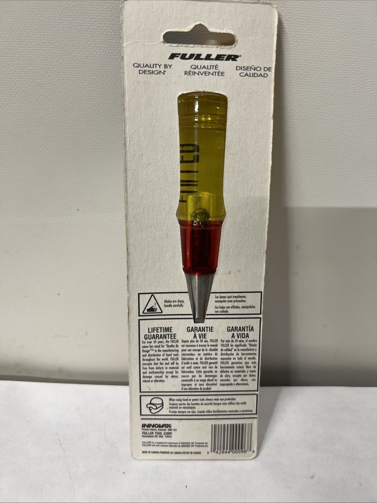 Fuller 1″ Wood Chisel 300-0096 25mm New Old Stock – Canada NOS
