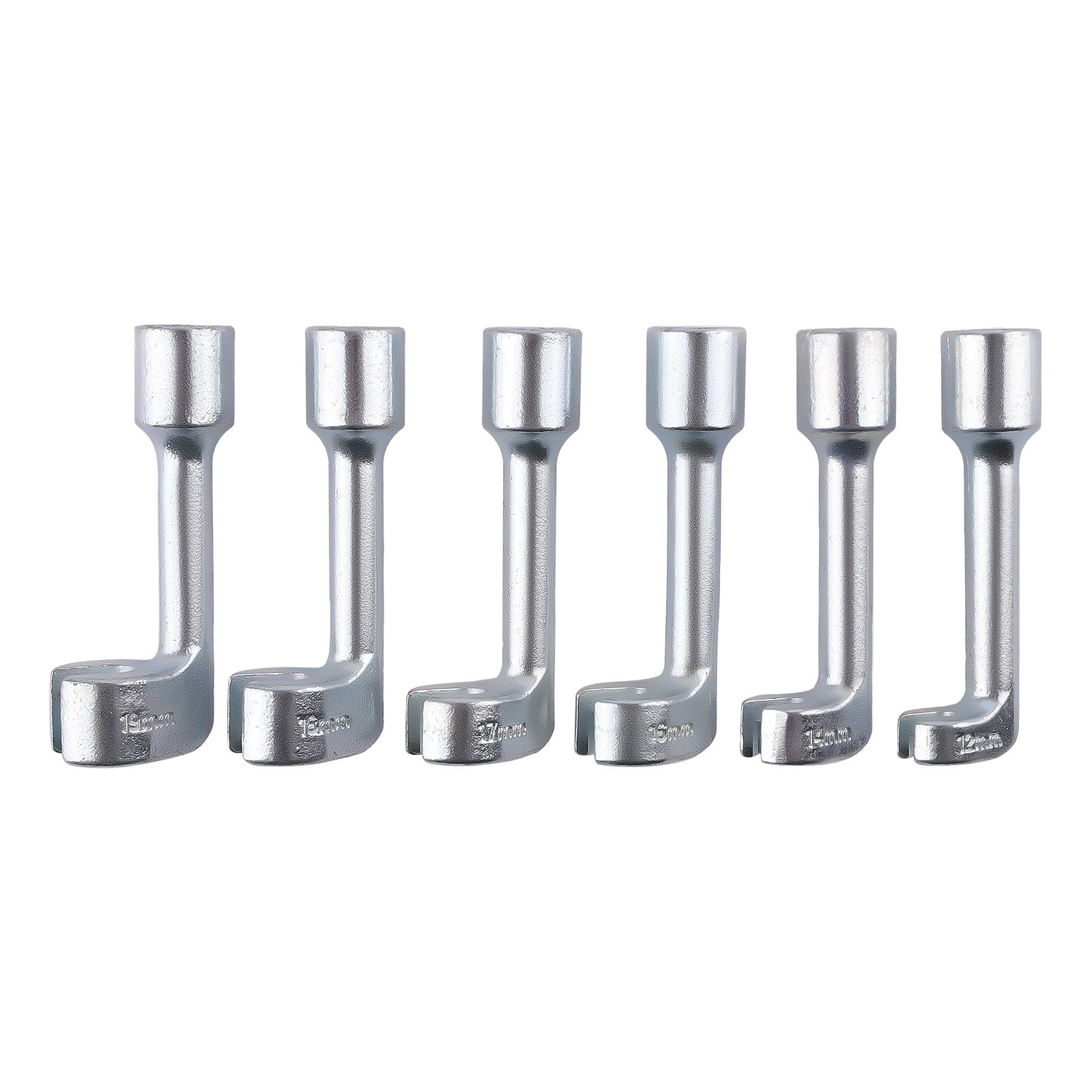 Automotive Injector Line Socket Set for BMW Audi 12-19mm 1/2″ Drive 100mm 6pc