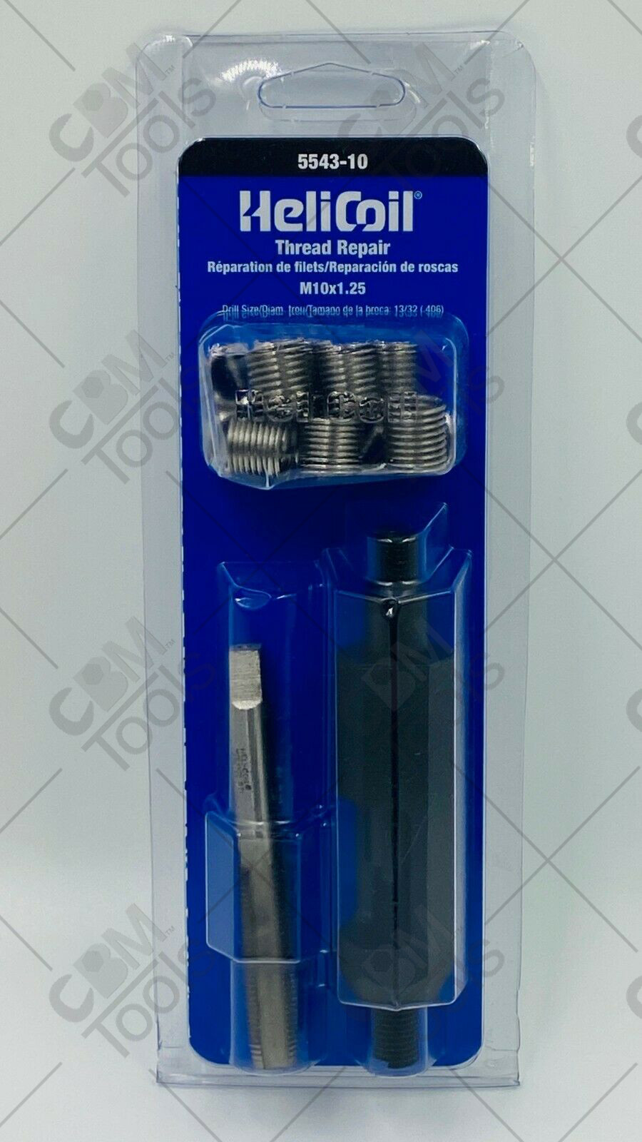 HeliCoil M10x1.25 Metric Fine Thread Repair Kit 14 Pieces New Condition