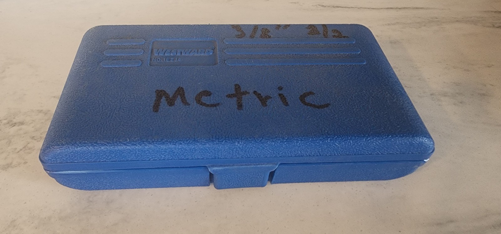 Westward 10 Piece 3/8, 1/2 Drive Hex Bit Socket Set Metric