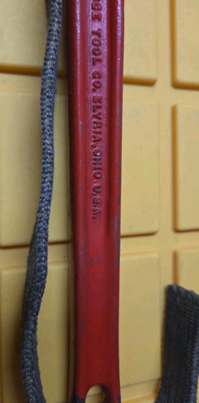 Rigid Tools #2 Strap Wrench, 16 Inch Strap, Good Condition