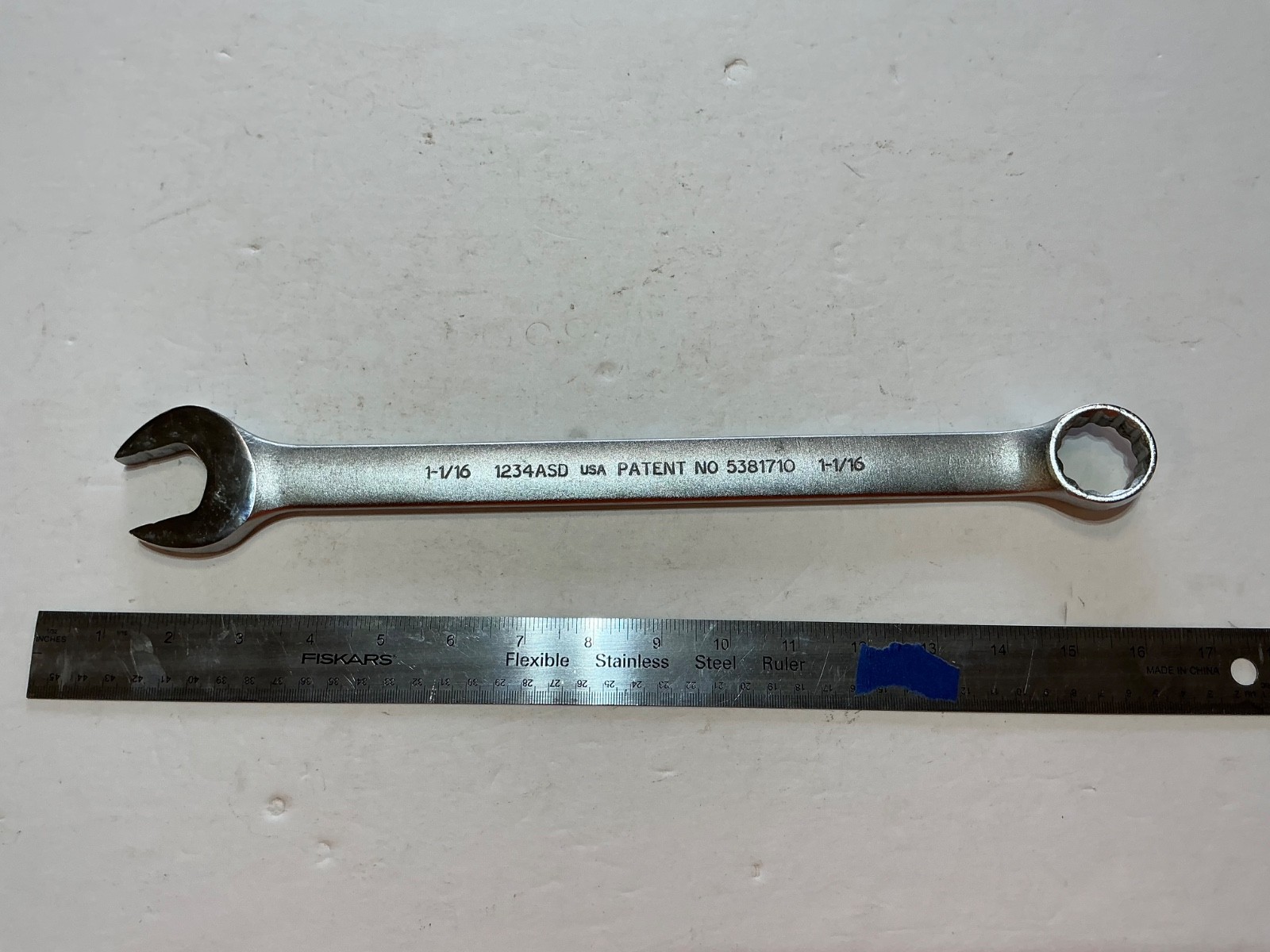 Proto USA 1232ASD 1″ 12-Pt Point Combination Wrench Anti-Slip Design Satin 415