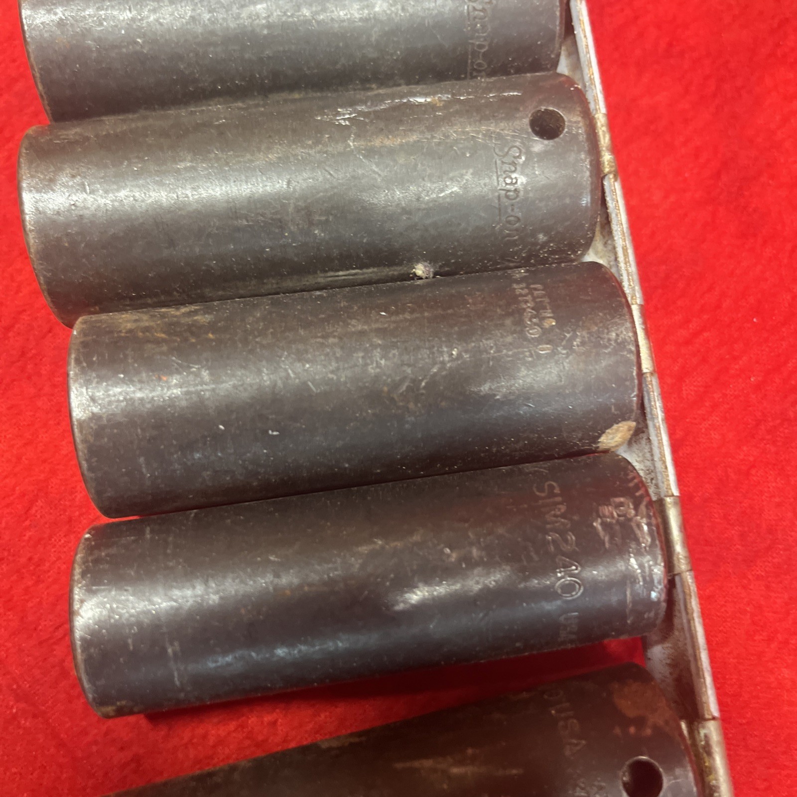 SNAP-ON TOOLS 8 PC DEEP IMPACT SOCKET SET SIM160 SERIES 1/2″ DRIVE – USA (k61)