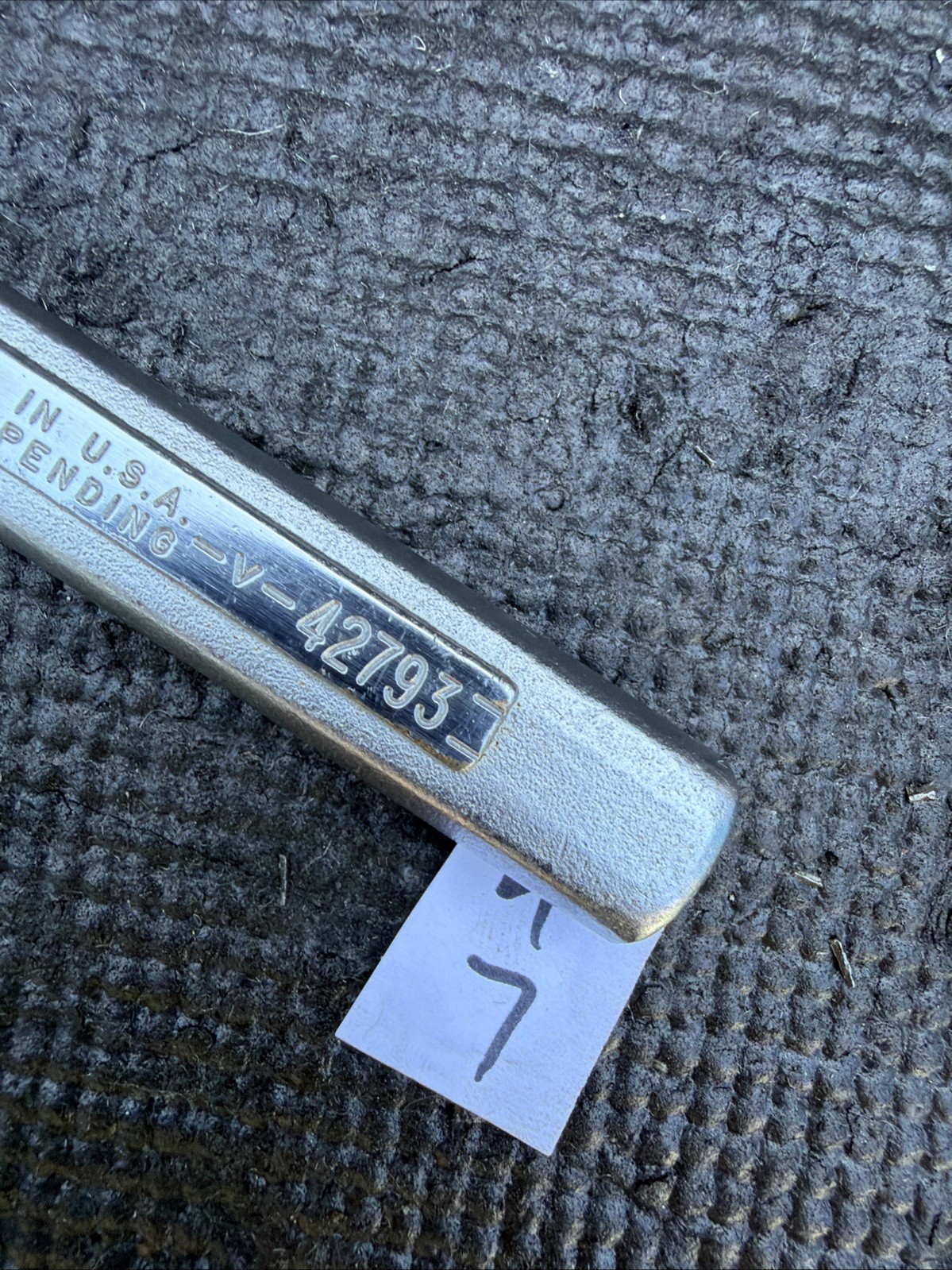 Sears Craftsman USA 3/8” Hourglass Flex Head Ratchet 42793 V Series Rare 11.5”