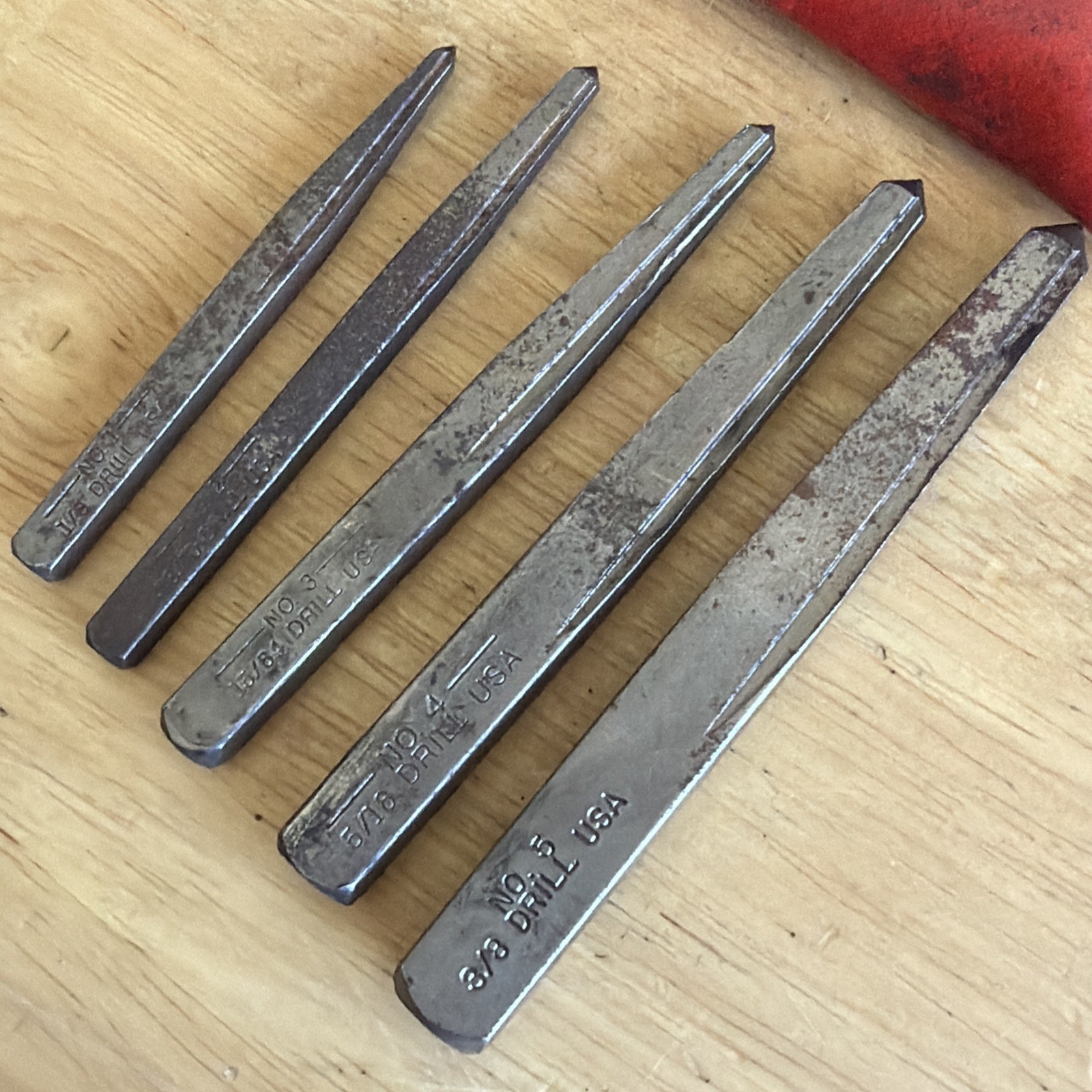 Mac Tools Screw Extractor Set 5pc W/ Kit Bag #1 thur #5 Complete 5663ES USA