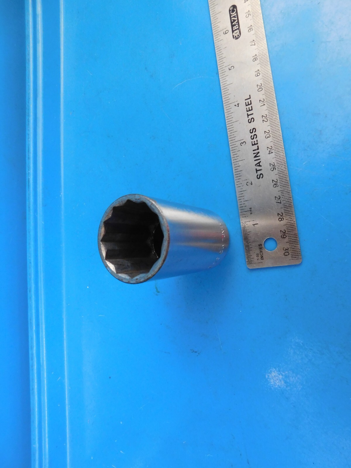USED,MAC TOOLS » 1 -1/8 IN » 1/2 IN. DR. DEEP 12 POINT SOCKET, PART #VD362