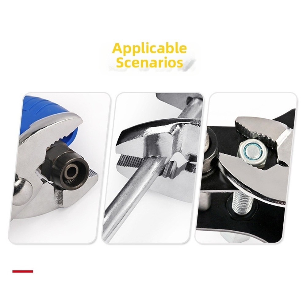 Sturdy Slip Joint Pliers for Use in For Automotive and Industrial Settings