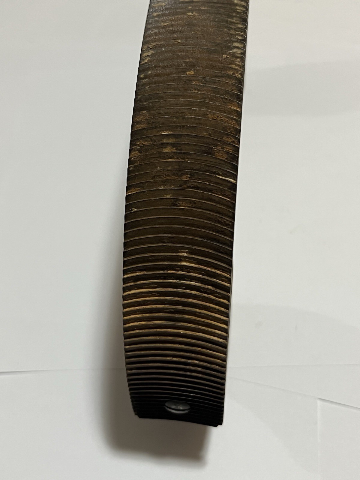 Vintage General Tool Co Curved Wood Handle File Holder with Rasp Auto Body USA