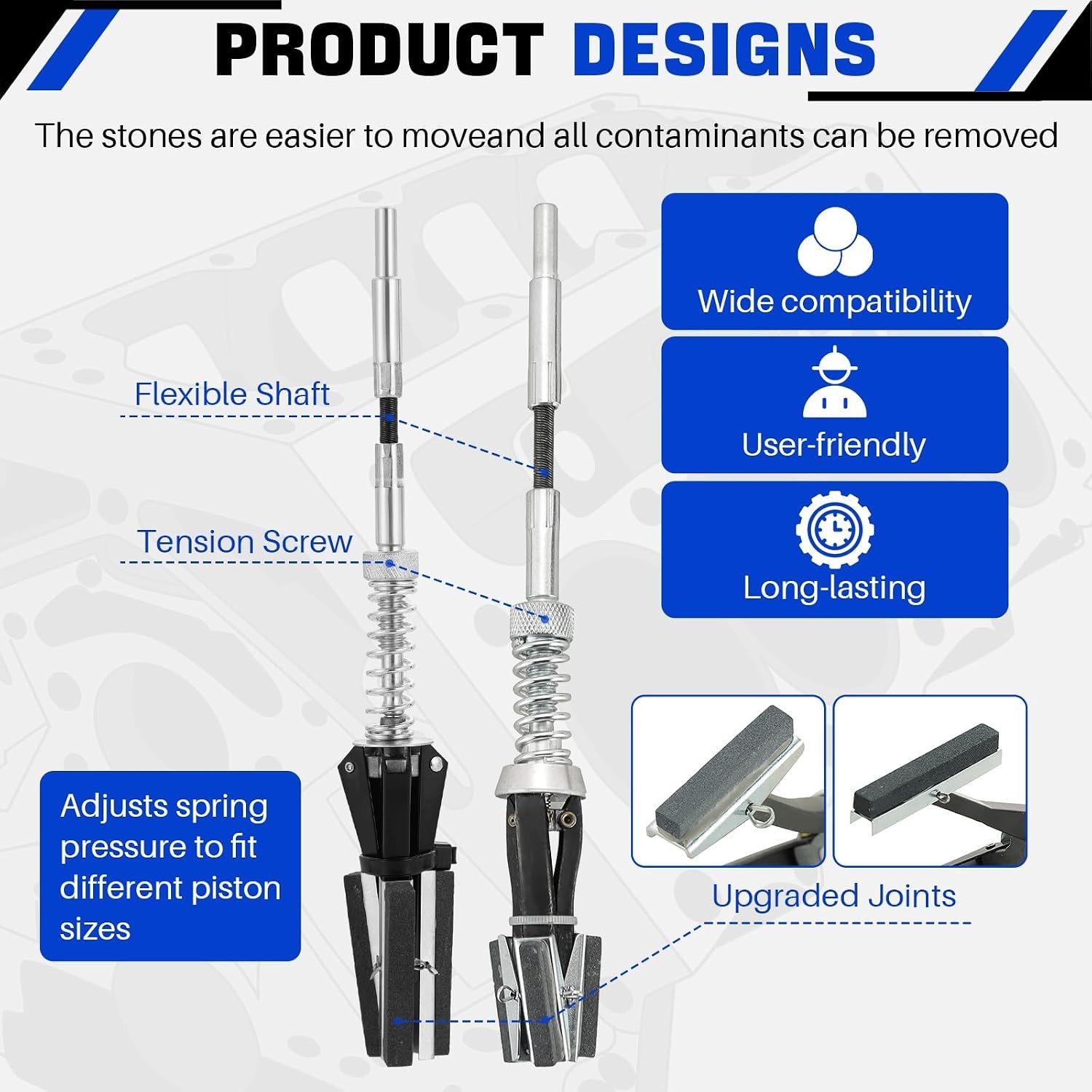 Engine Cylinder Honing Tool Set – Restores Smooth Surfaces Quickly & Effectively