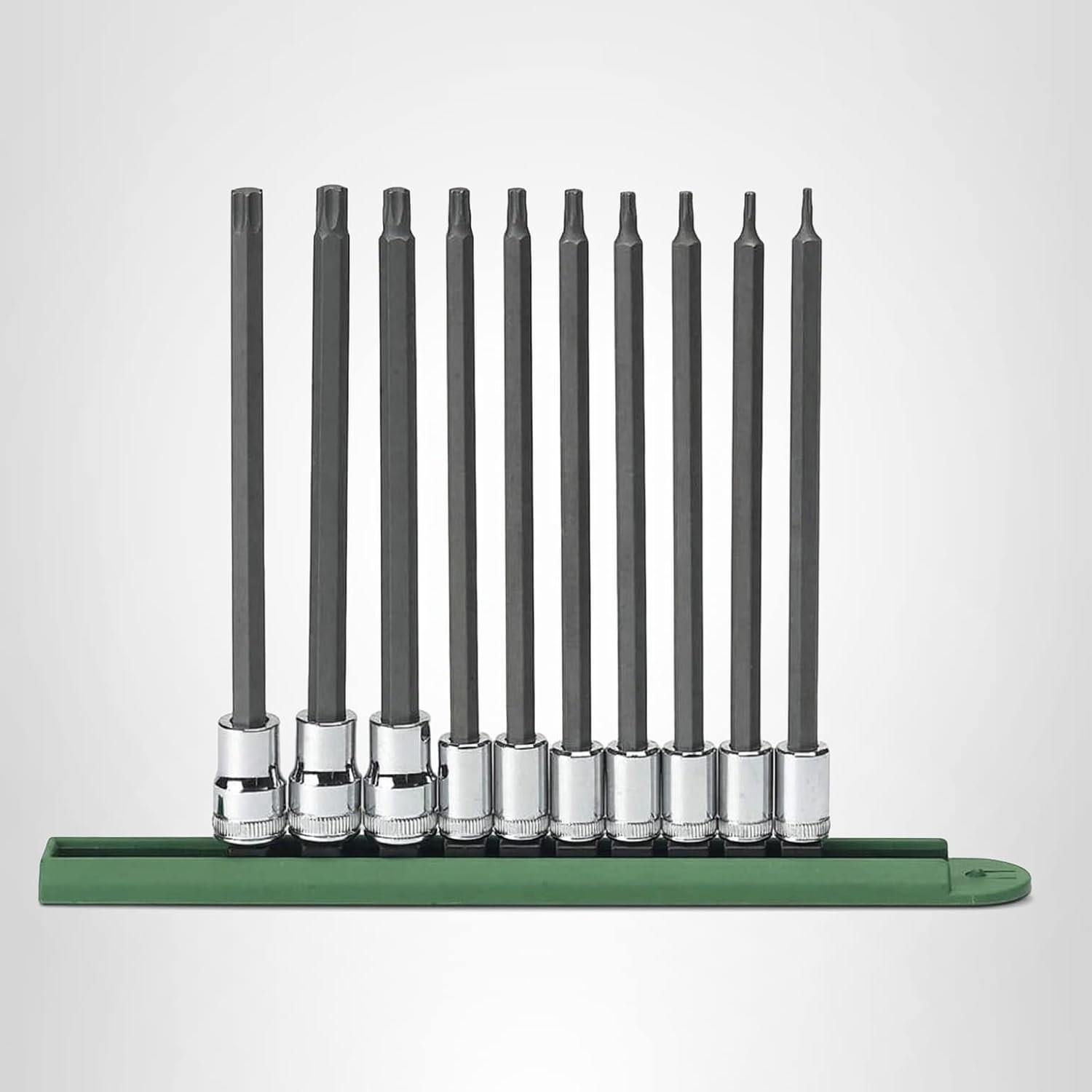 S2 Steel Long Torx Bit Socket Set – 10 Pieces for Superior Strength & Access