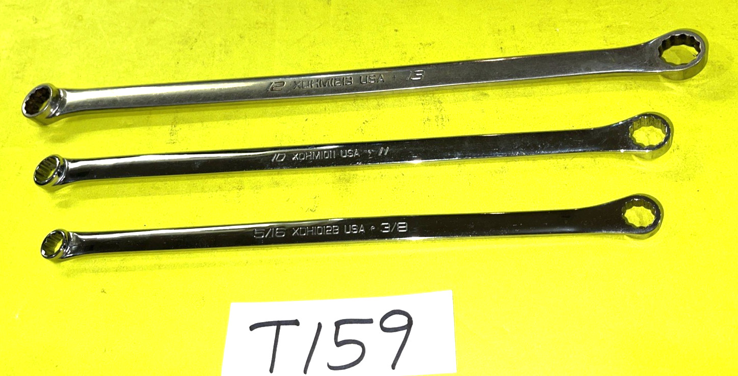SNAP-ON TOOLS 3 PIECE SAE. & METRIC HIGH PERFORMANCE 15% OFFSET BOX WRENCHES