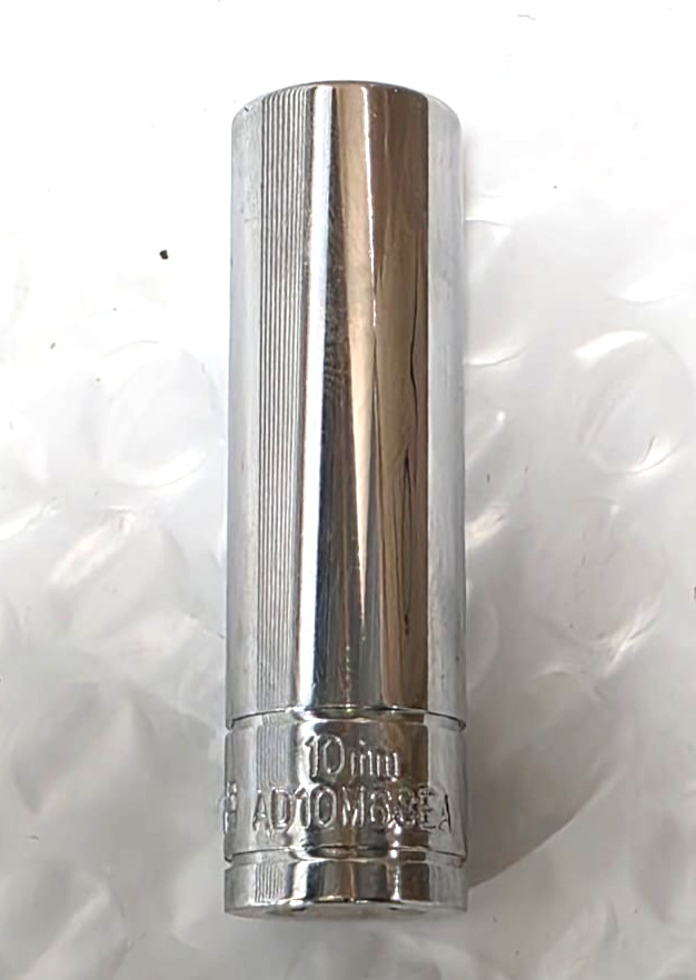 MATCO TOOLS «SILVER EAGLE» AD10M6SEA, 10MM. SOCKET, 2″ DEEP, 6 POINT.