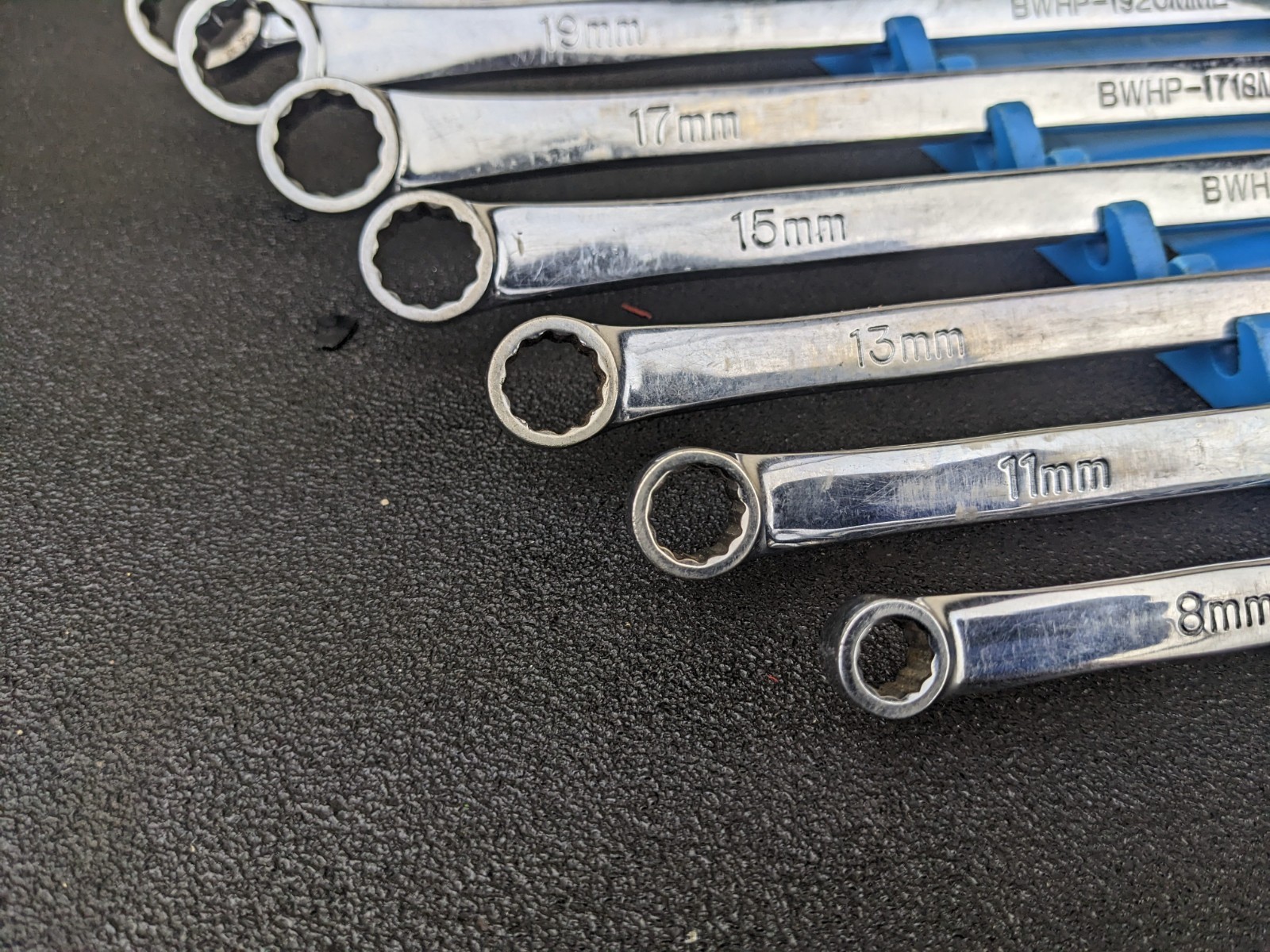 #bn786 Cornwell WBWMLOHP7ST Long Metric MM Box End Wrench Set 12 pt 8mm to 22mm