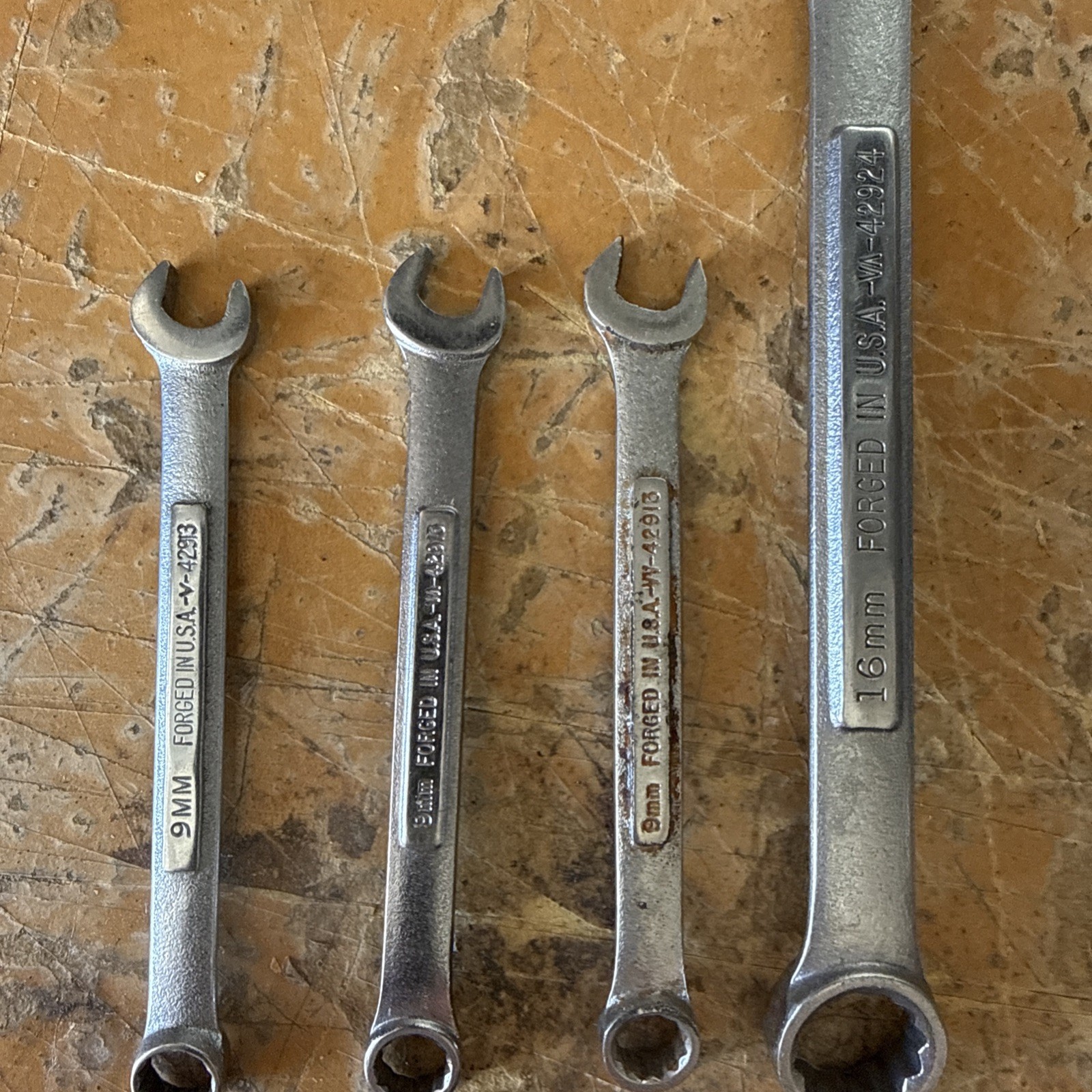 Craftsman Combination Wrench Lot SAE & Metric | Mixed Sizes | USA Made | Used