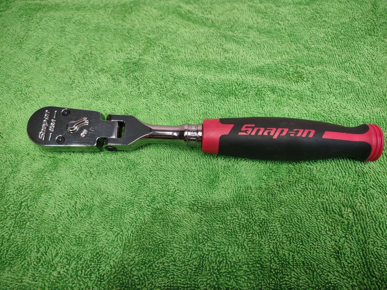 New!!! Snap-On Tools STYLE 3/8″ Drive 100 Tooth Soft Grip Flex Ratchet FHF100