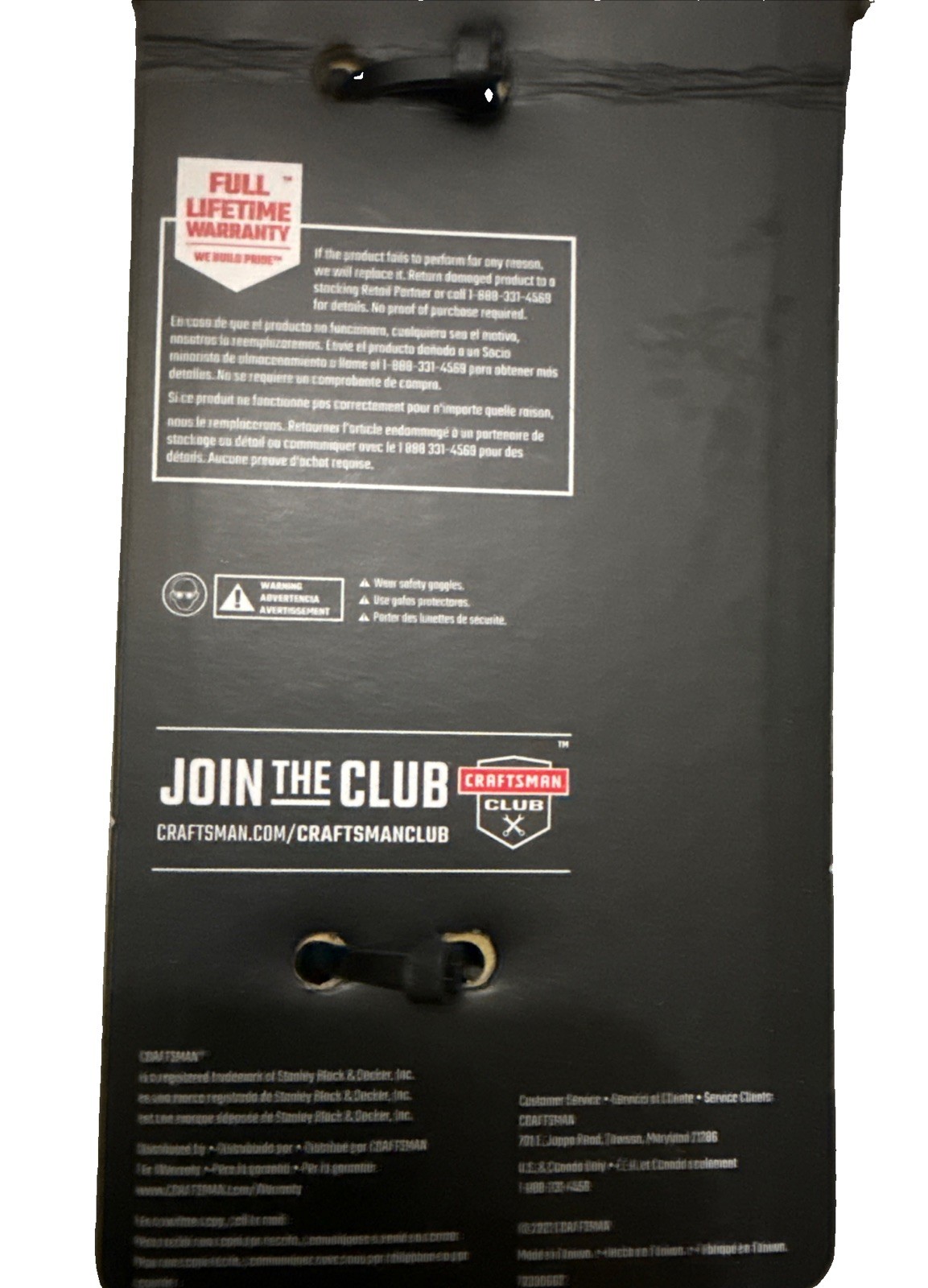 NEW Craftsman V-Series 3/8” Drive 96T Long Handle Flex Head Ratchet CMMT86323V V