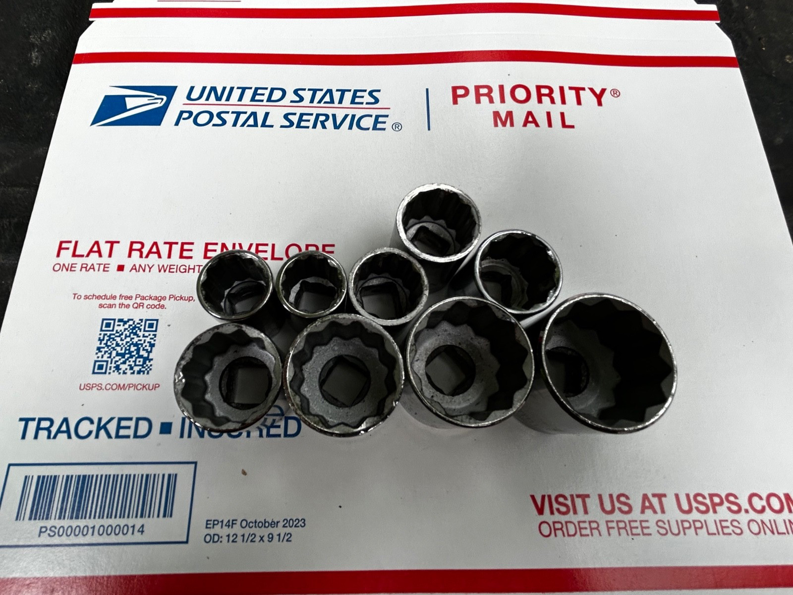 CRAFTSMAN 32mm G 44245 & 8 Metric Sockets & 1660-3 PROTO 1/2” Ratchet-$10 Start!