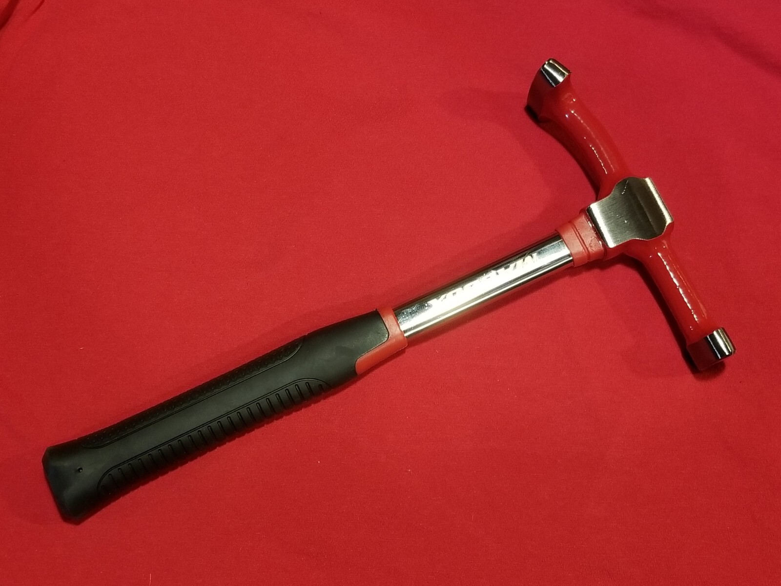 DOOR SKIN – BENT BUMPING HAMMER oval face and D face PROFESSIONAL AUTO BODY TOOL