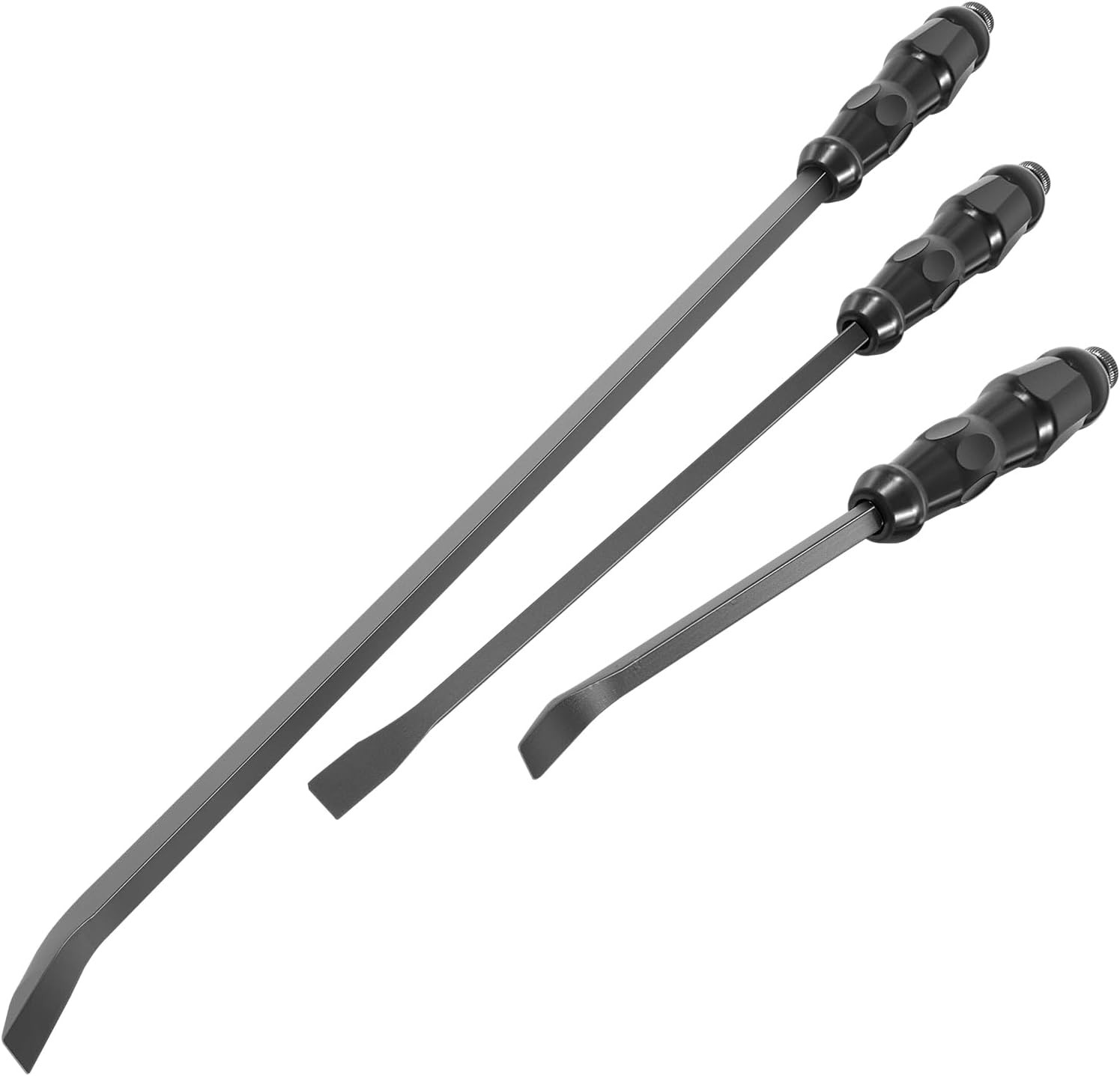 For Automotive Repairs LSQ42103 Angled End Handled Pry Bar w Striking Cap Set