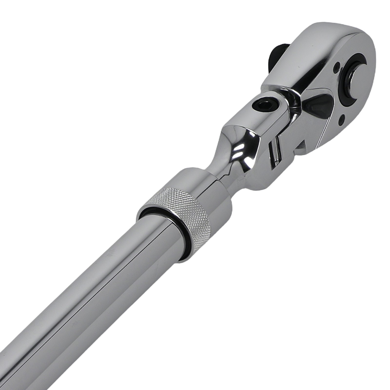 1/2in Flex Head 72-Tooth Ratchet Extendable 330-440mm Quick Release Handle