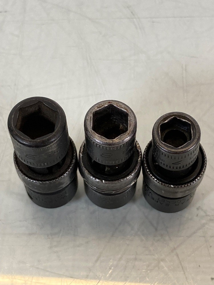 Snap On IPTMM 1/4″ Drive 6-Point Metric Flank Drive Shallow Swivel Impact Socket