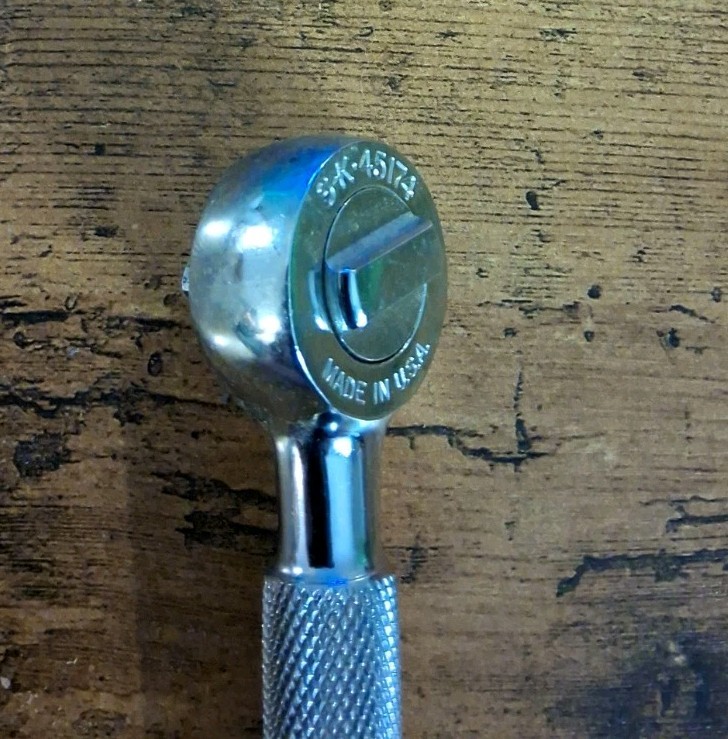 SK S-K TOOLS 3/8″ Dr. 4.8” RATCHET STUBBY # 45174 MADE IN USA