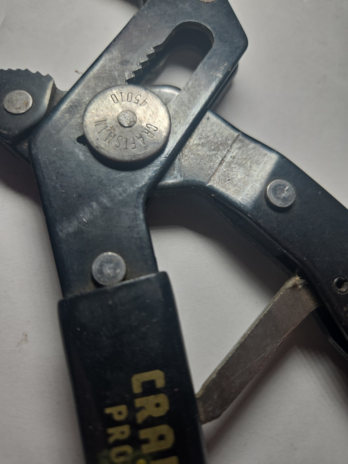 VTG Craftsman Professional Robo Grip 9″ Pliers # 45010 V-Notch Jaws CLEAN