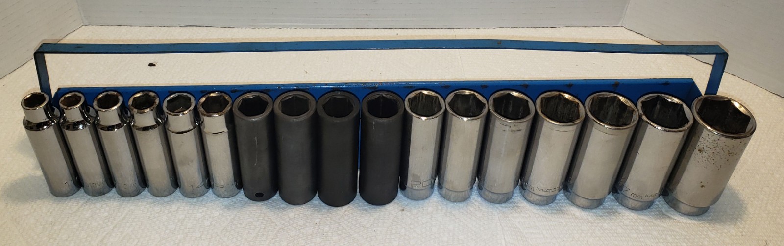 79 pc Matco Metric Socket Set * 1/4″ 3/8″ 1/2″ dr * deep shallow * chrome impact