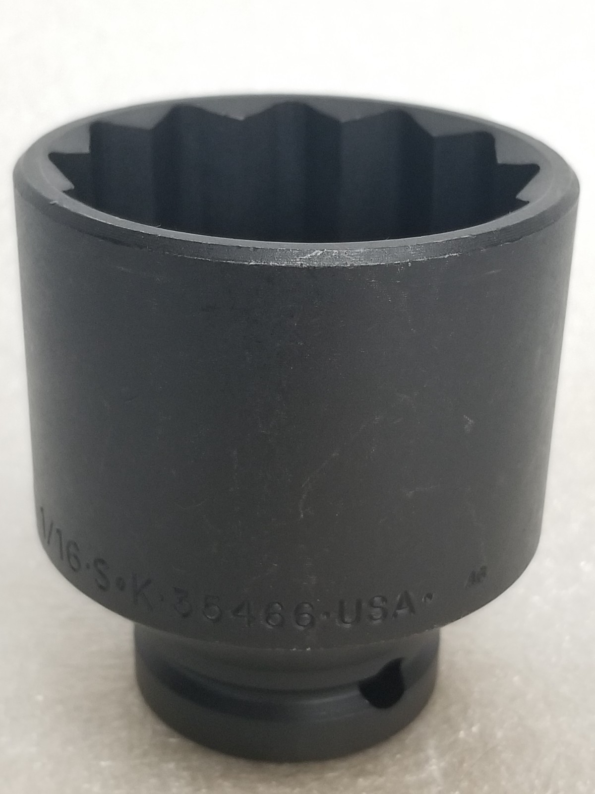 S-K Tools 35466 Standard Impact Socket 3/4-in. Drive 12-Pt 2-1/16″ Made in USA