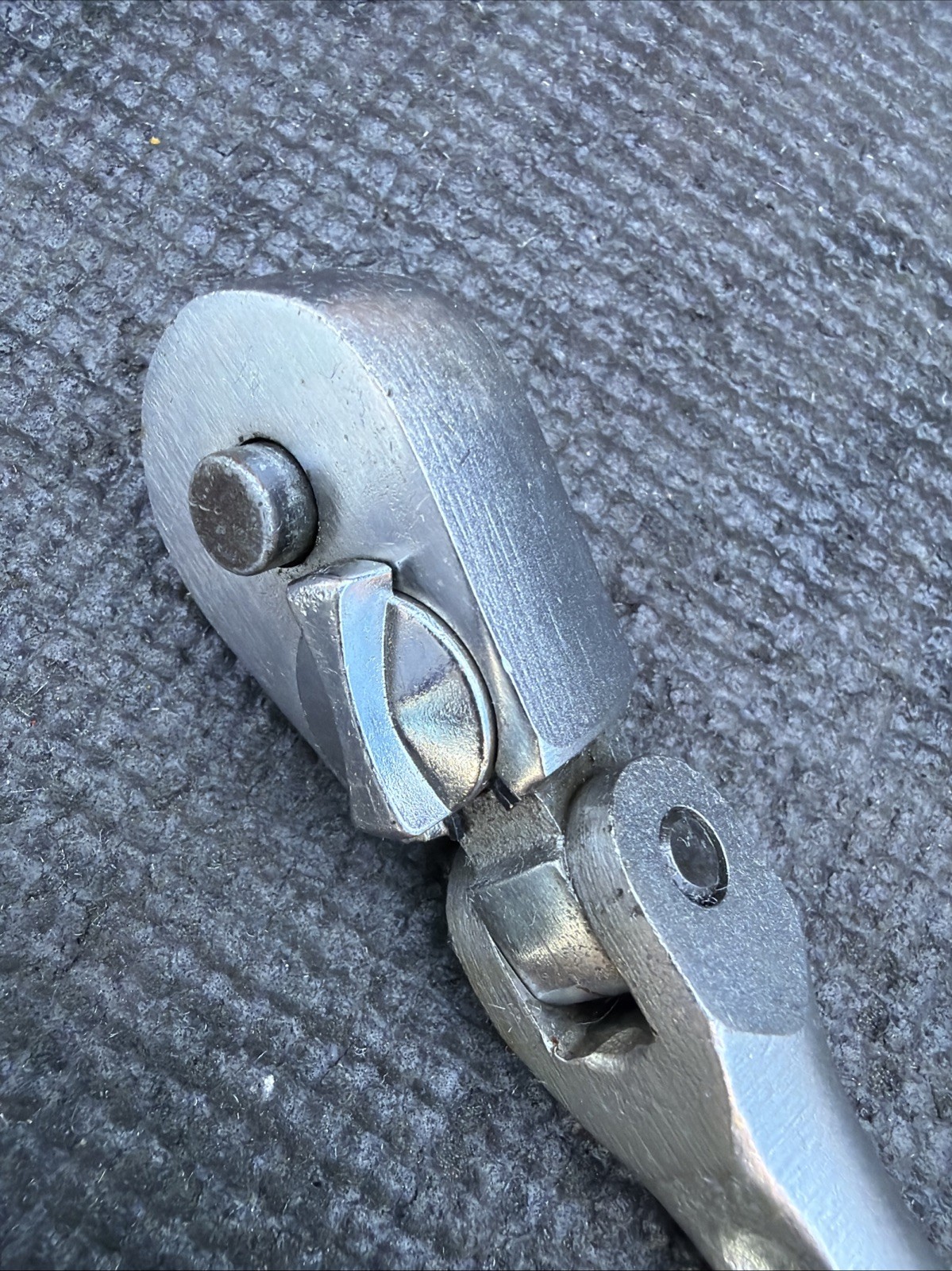 Sears Craftsman USA 3/8” Hourglass Flex Head Ratchet 42793 V Series Rare 11.5”