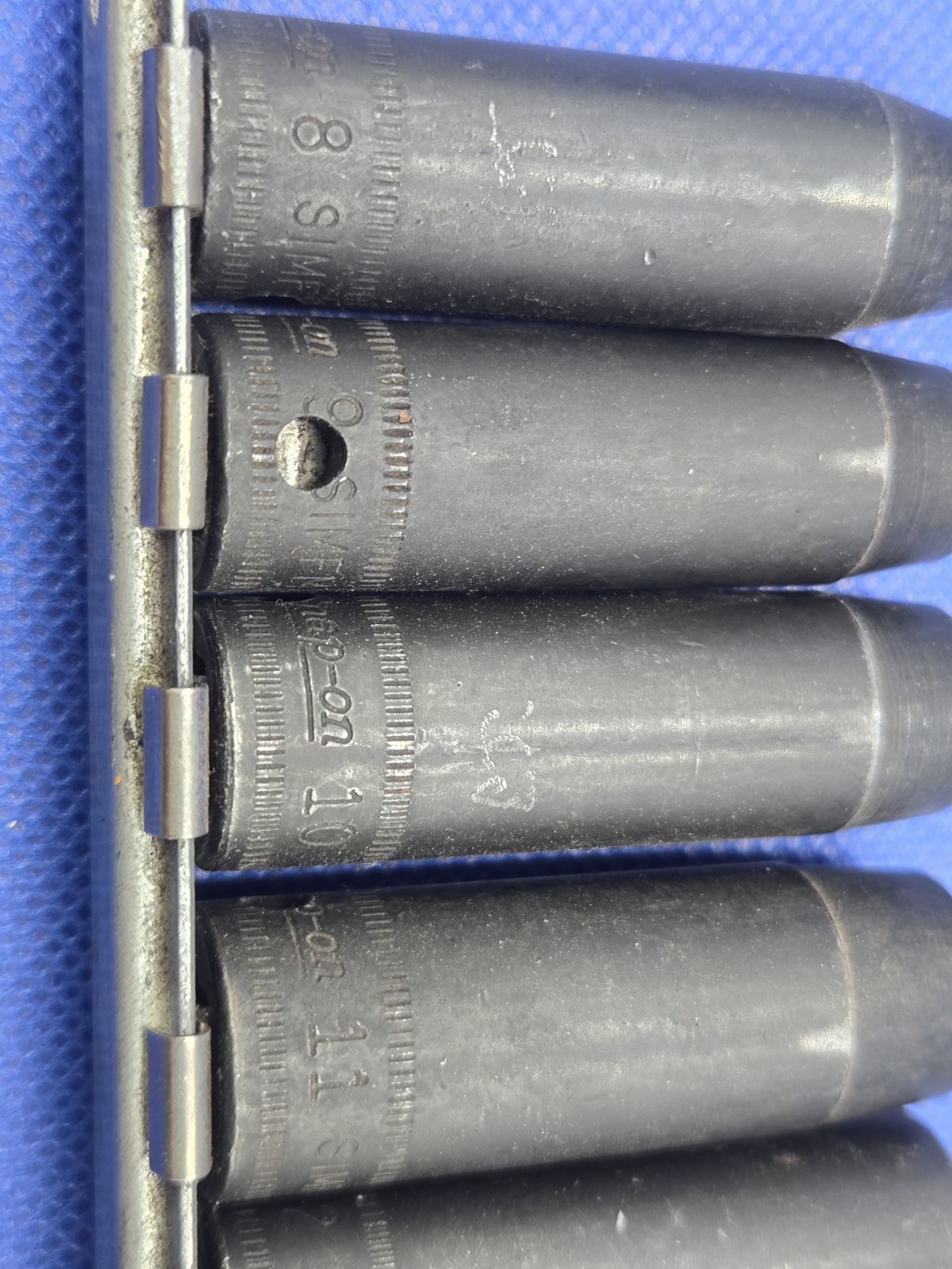 13 Snap-on Impact Deep Well Sockets Metric 8mm to 19mm & 21m 3/8″ Drive