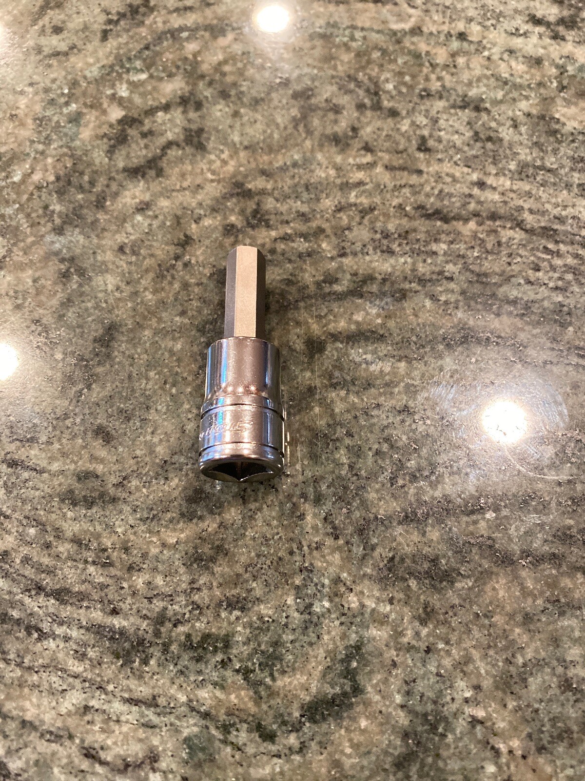 Snap-On fa10e 5/16″ 3/8″ drive sae hex bit chrome socket
