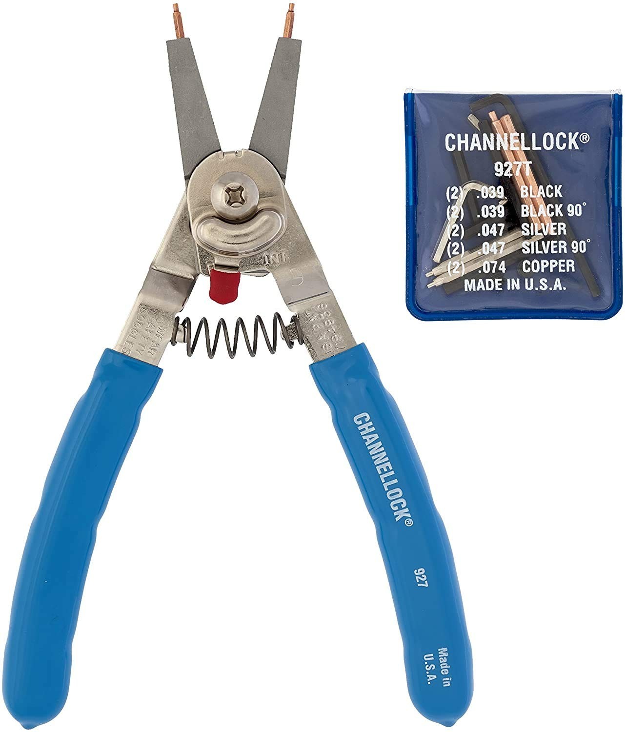 Professional Quality 8” Snap Ring Pliers – Ergonomic Handle & Alloy Steel Build