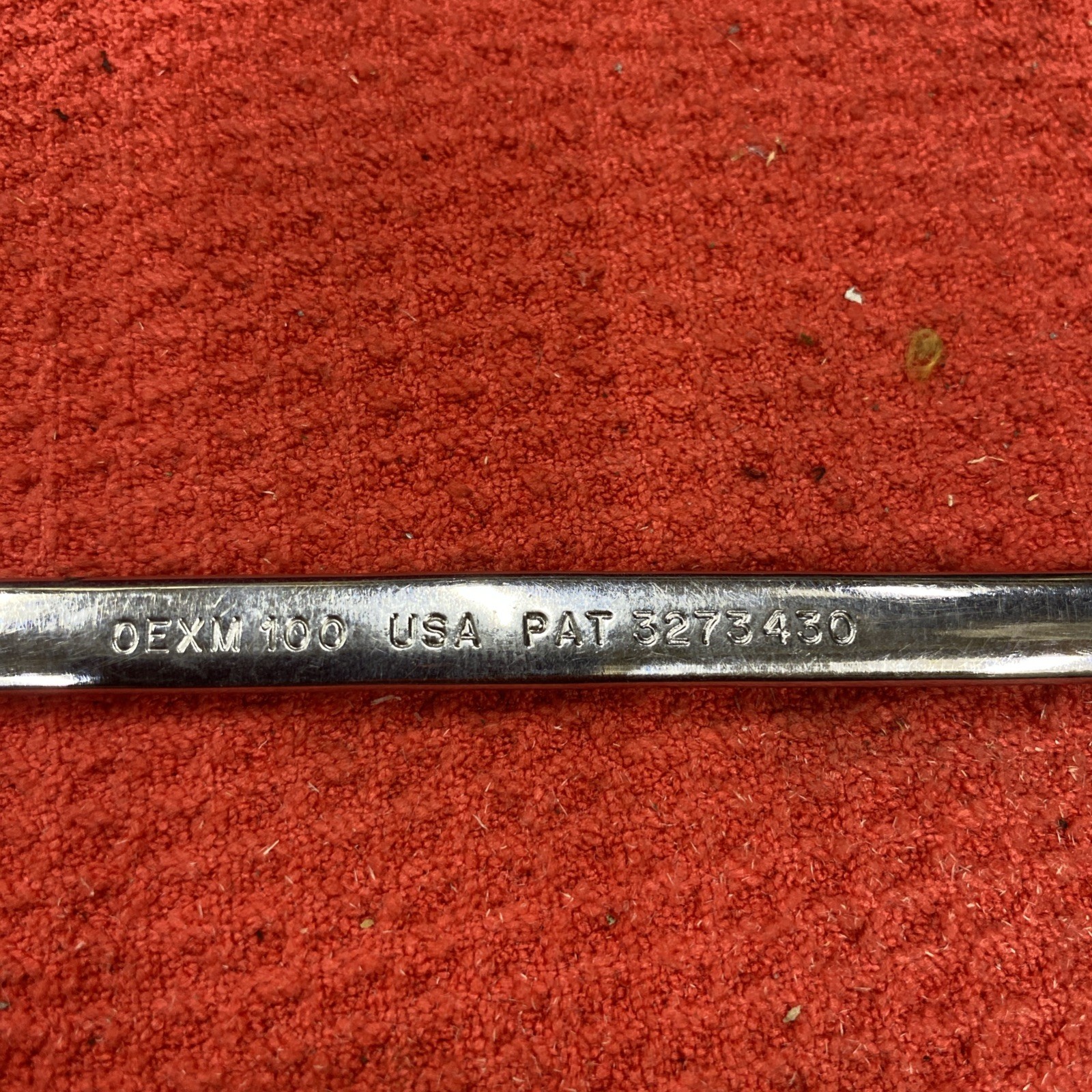 Snap-on Underline Logo OEXM100 10mm Combination Wrench 12 Point Metric