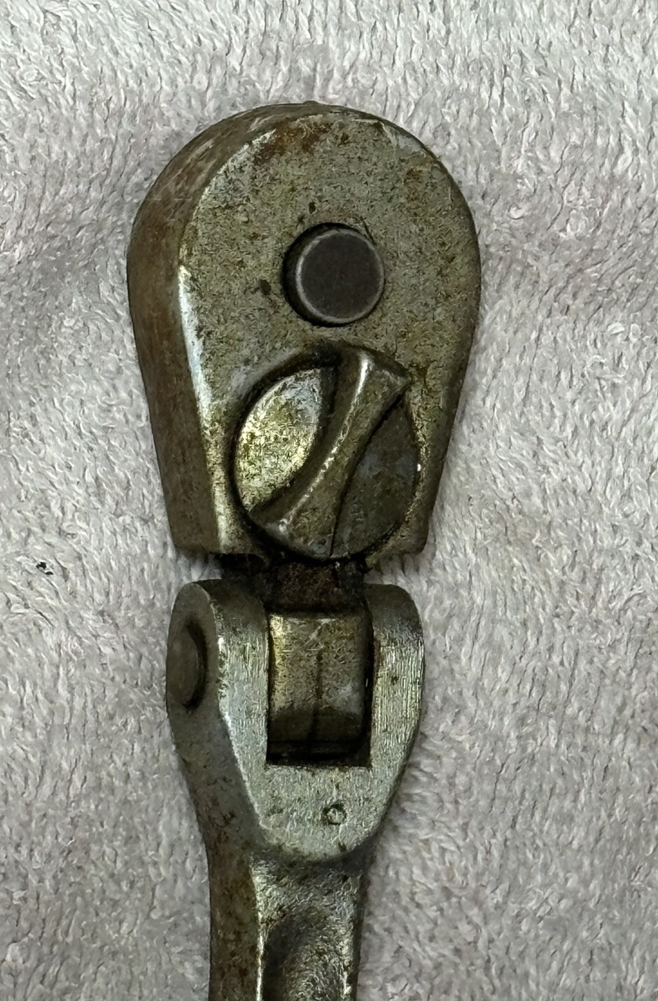 Vintage Craftsman 3/8” Drive Flex-Head Ratchet Wrench -V- Series 42791 Works