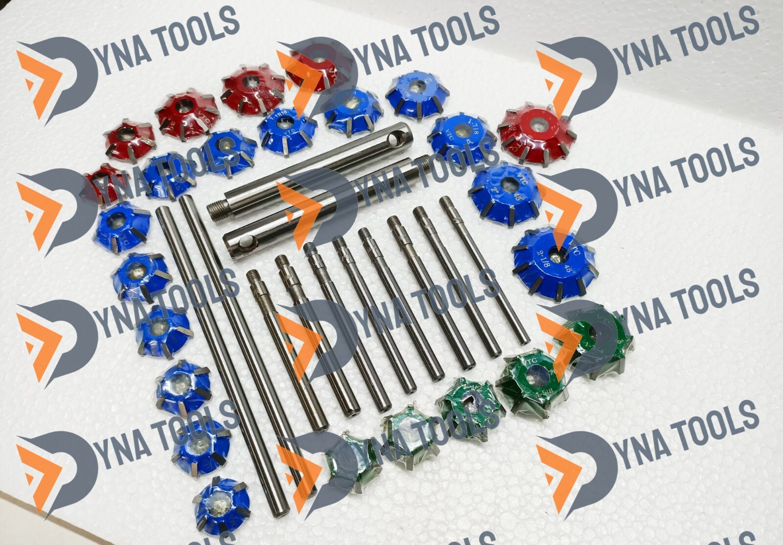New Motorcycles 3 angle Valve Job Seat Cutter Set Carbide Tipped Best Quality